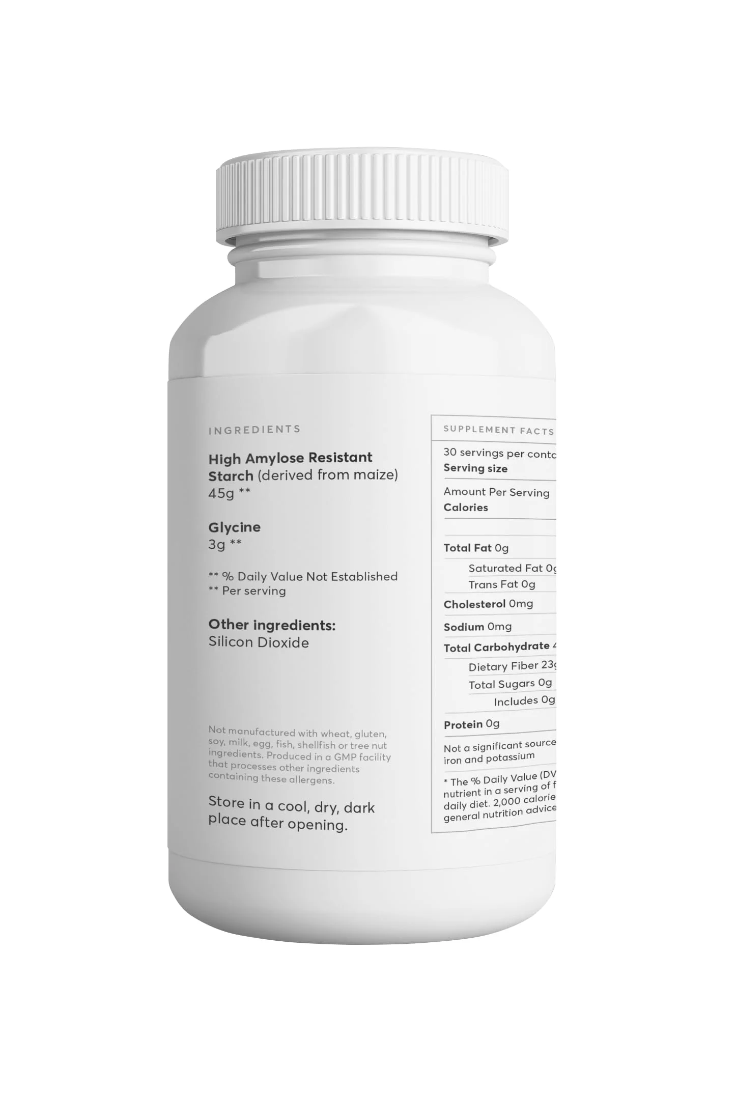 Jo’s Resistant Starch Powder - Premium Maize-Derived Superfood, Banana-Free, Lectin-Free - Fiber Supplement to Support Energy, Gut Health, Mood, and Butyrate Production (3LB Supply) - Image 7