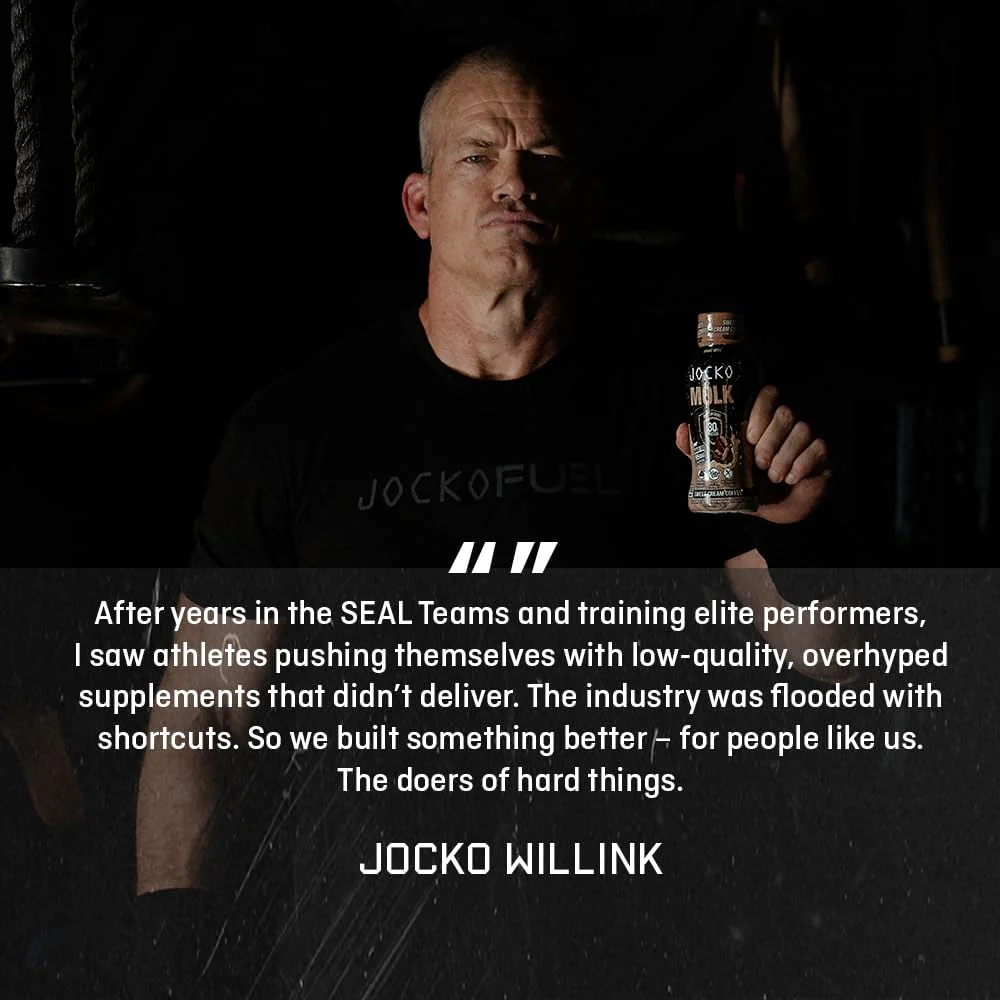 Jocko Mölk 30g Grass Fed Protein Shakes – No Added Sugar Protein Drinks KETO Friendly - Ready to Drink 12 FL Oz (Pack of 12) Banana Cream - Image 8