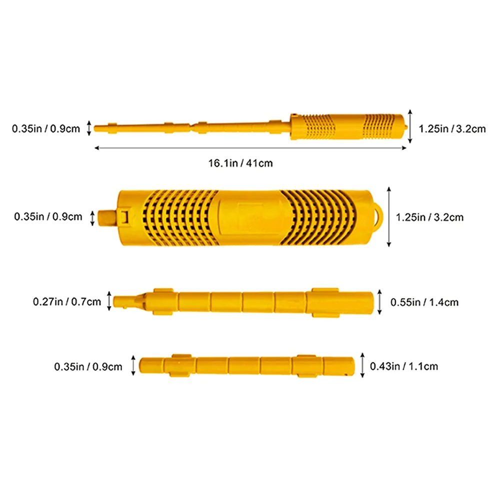 Joepoe SPA Mineral Stick, Hot Tub Stick with 4 Months Lifetime Universal for Hot Tub & Pool, Spa Mineral Cartridge Keeps Water Crystal Clear (Yellow,2-Pack) - Image 5
