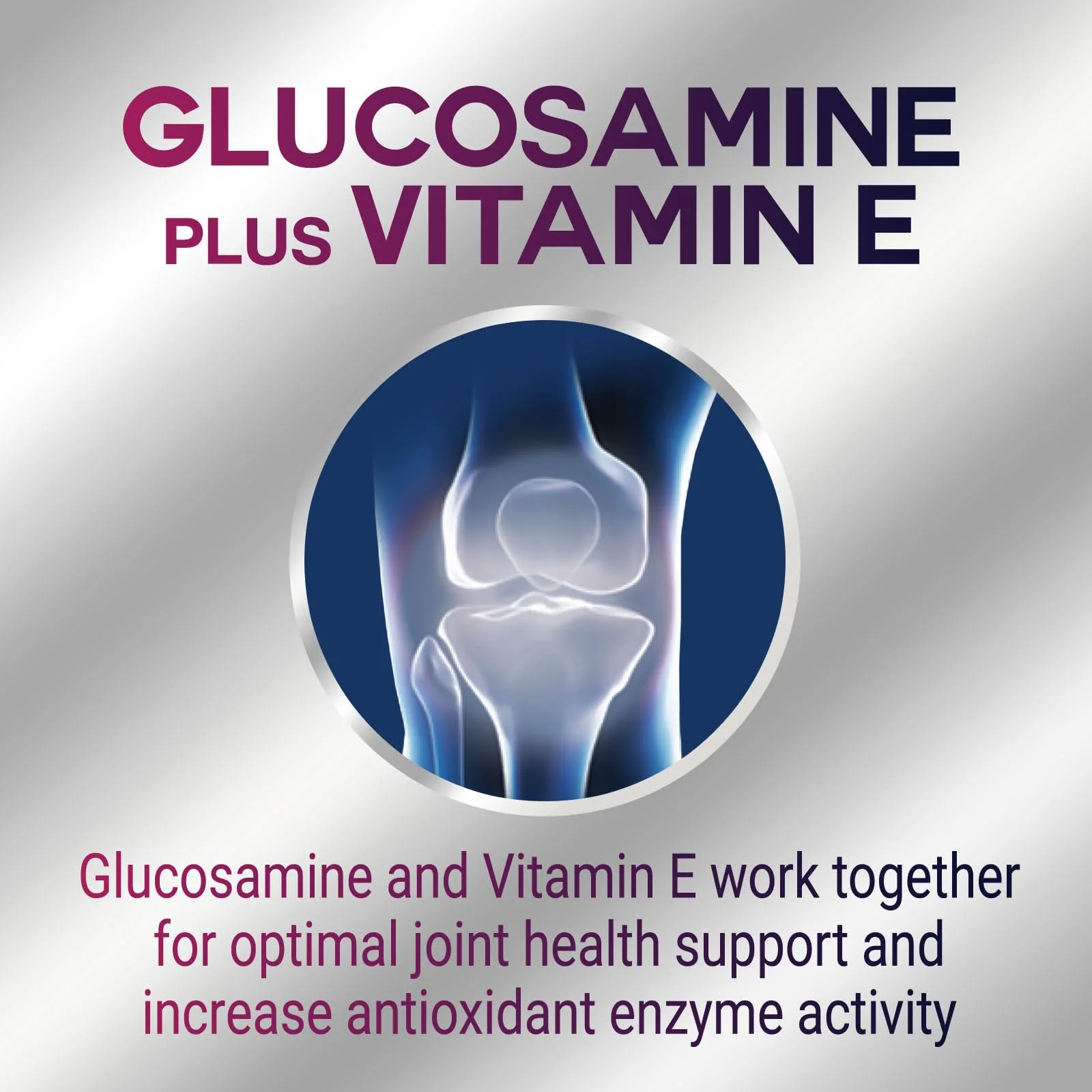 Joint Support Gummies - Extra Strength Glucosamine Gummy Supplement with Vitamin E - Natural Cartilage Joint Health & Flexibility Support, Best Support Glucosamine Chew for Men & Women - 120 Gummies - Image 8