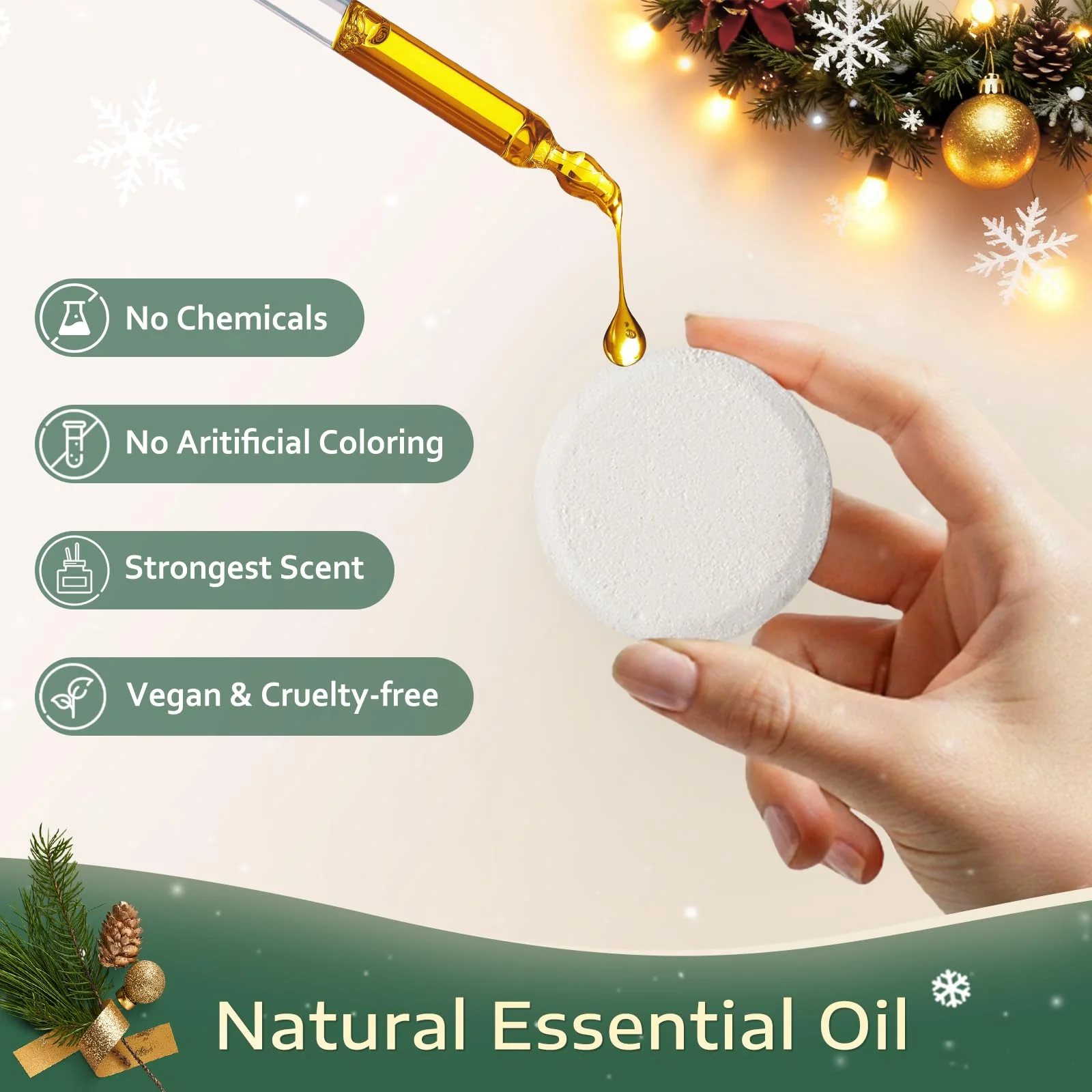 JoJowell Shower Steamers Aromatherapy - 18 Pack Birthday Gifts for Women, Self Care, Christmas Gifts Stocking Stuffers for Adults, Women, Men, Mom, Teens, White Elephant, Relaxation Home SPA - Image 8