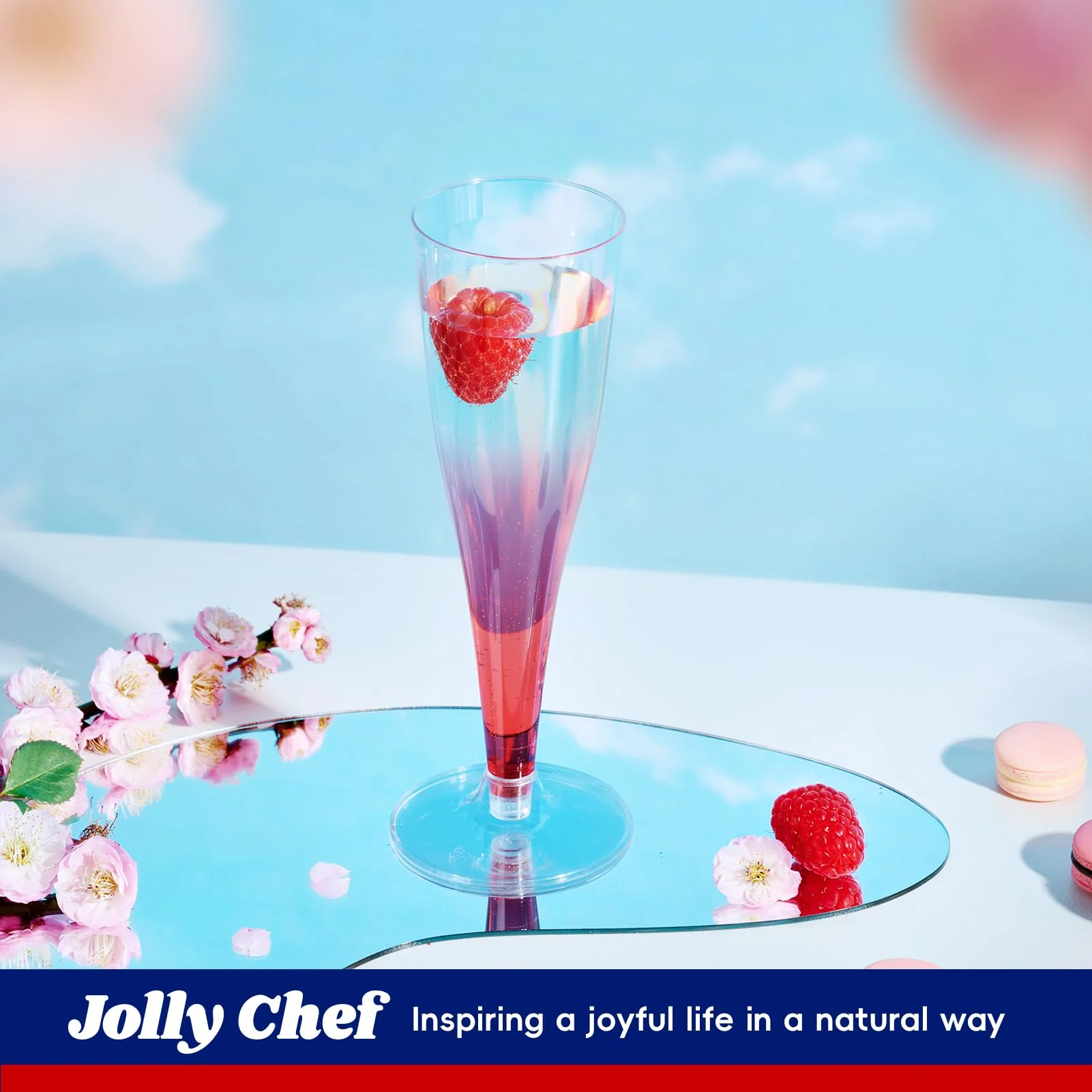 JOLLY CHEF 100 Pack Plastic Champagne Flutes Disposable 4.5 oz Clear Plastic Champagne Glasses Suitable for Wedding, Thanksgiving Day, Christmas - Image 4