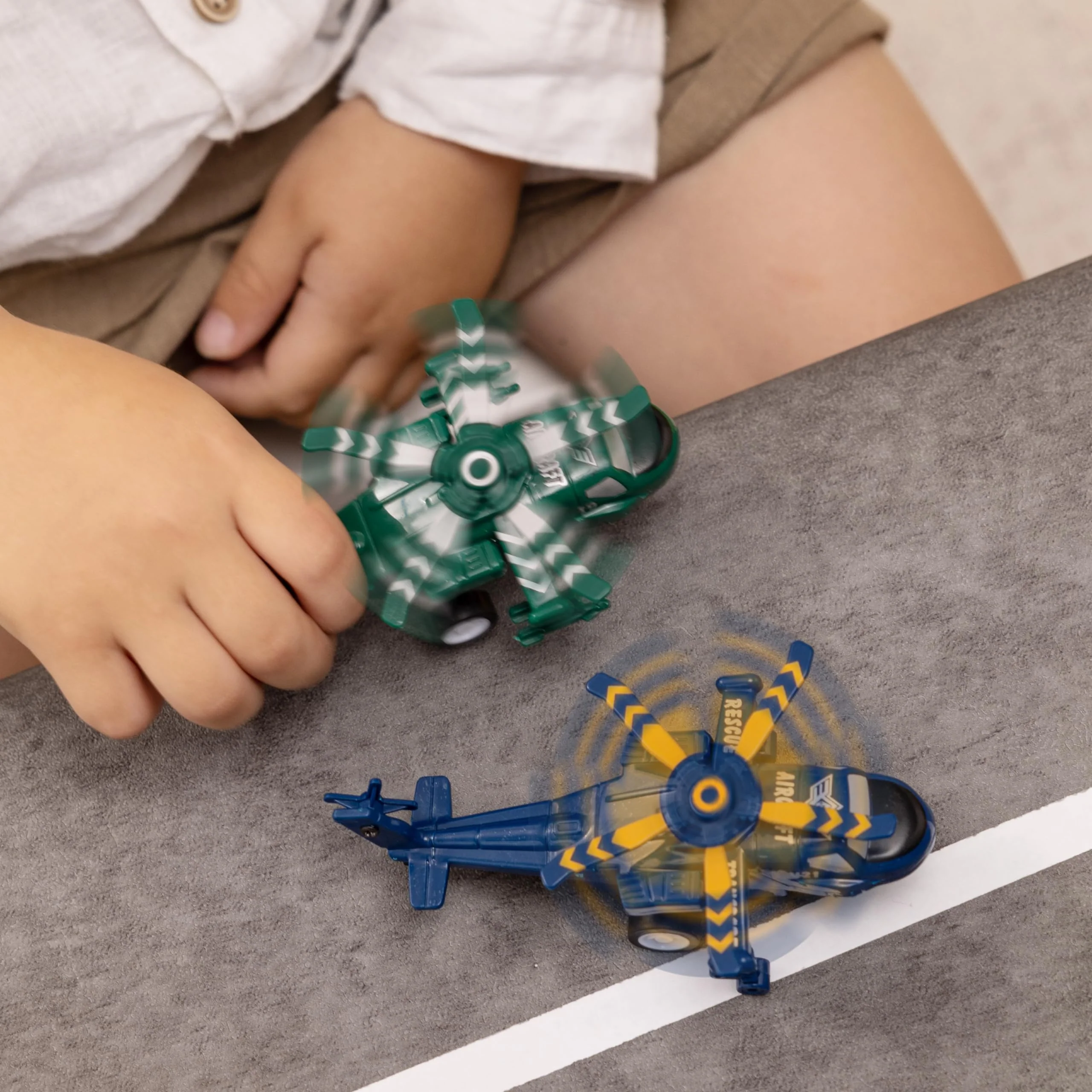 JOYIN 16 Pcs Pull Back Airplane Toys, Boys Plane Playset, Aircraft Incl Helicopter, Fighter, Bomber, Gifts for Toddler Kids 3+ Years Old, Christmas Kids Gifts, Treasure Box Toys for Classroom - Image 6