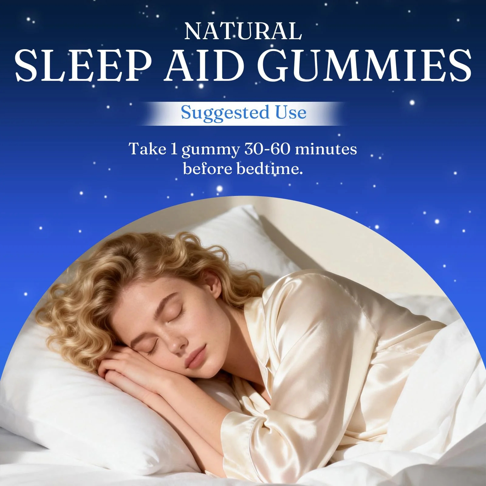 JRR LyraSleep Natural Sleep Aid Gummies - Fall Asleep Quickly and Gently in 30 Minutes- Effective Melatonin 6 mg Sleep+ Gummies for Adults a Restful Night's Sleep -60 Count (1pc) - Image 4