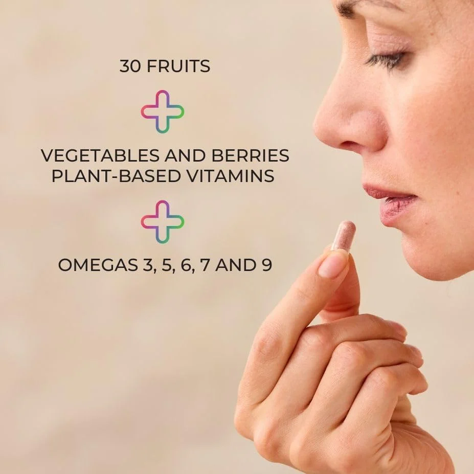 JuicePlus+ Fruit Blend: Plant-Based Whole Food Supplement with Apple, Peach, Cranberry, & More! - Vegan, Gluten-Free, Non-GMO, Kosher - Packed with Plant-Based Vitamins - 1 Bottle (60 Servings) - Image 7