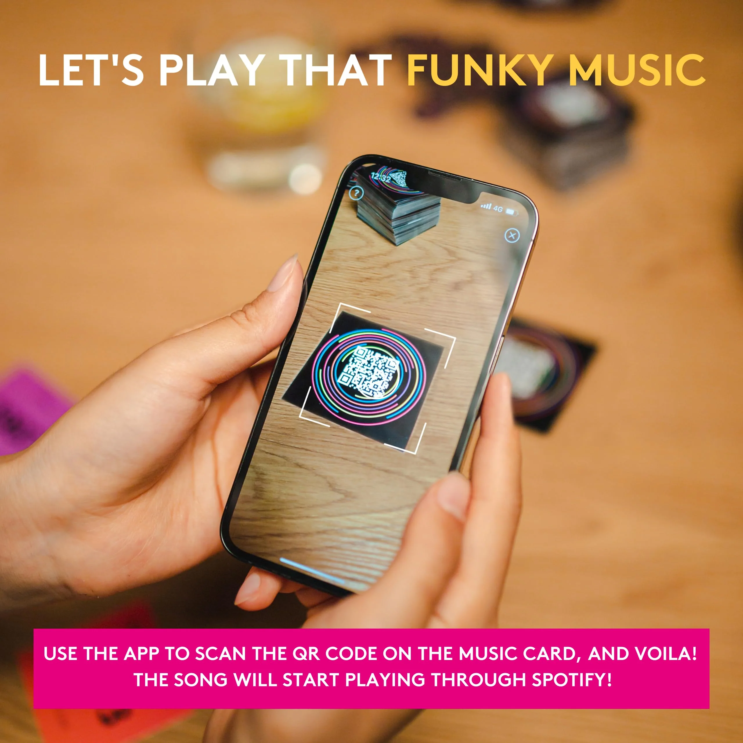 Jumbo Hitster - The Music Party Board Game, Card Game, Funny Music Quiz Game, 2-10 Players - 300 Plus Iconic Hits - Ideal for Game Nights for Adults and Families (US Edition) - Image 3