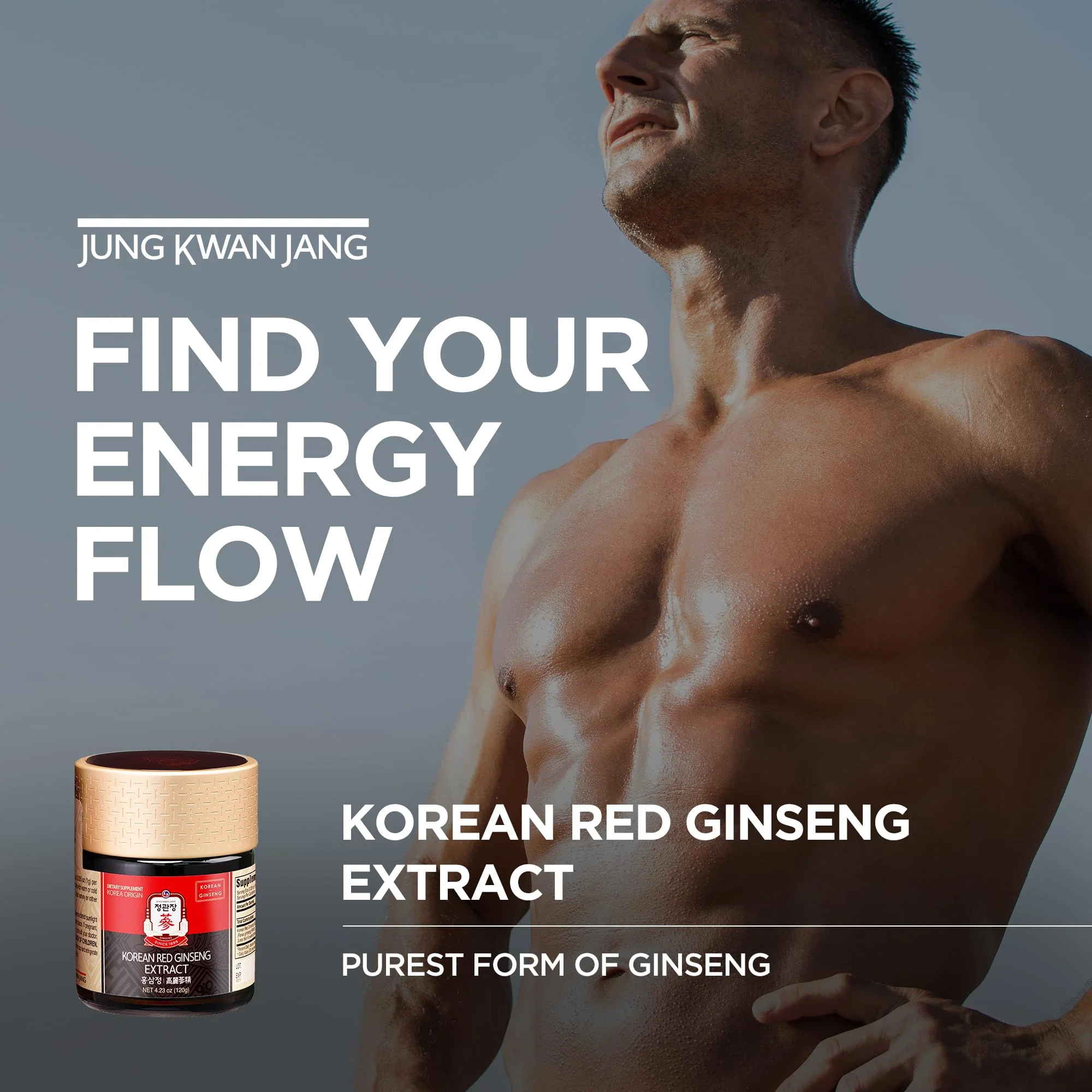 JUNG KWAN JANG Korean Red Panax Ginseng Extract Extra Strength, Energy Boost, Performance, Boost Immune System, Stamina, Blood Circulation and Mental Health Support, Memory, Productivity - 240g - Image 7