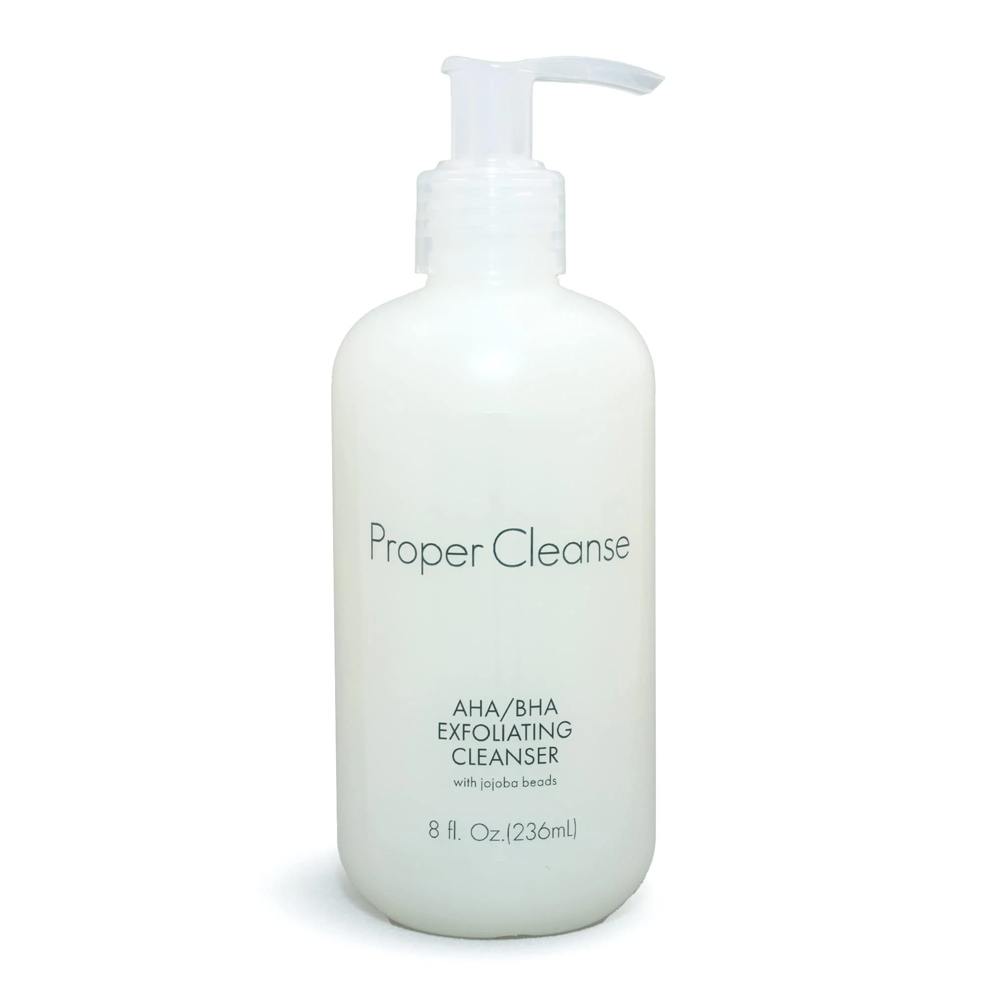 KarmaCeuticles Proper Cleanse AHA/BHA Exfoliating Cleanser with Jojoba Oil 8 oz - Image 2