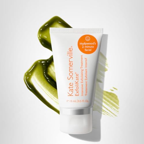Kate Somerville ExfoliKate Intensive Exfoliating Treatment – Salicylic Acid and Lactic Acid Super Facial Scrub Improves Texture and Pores, 0.5 Fl Oz - Image 2