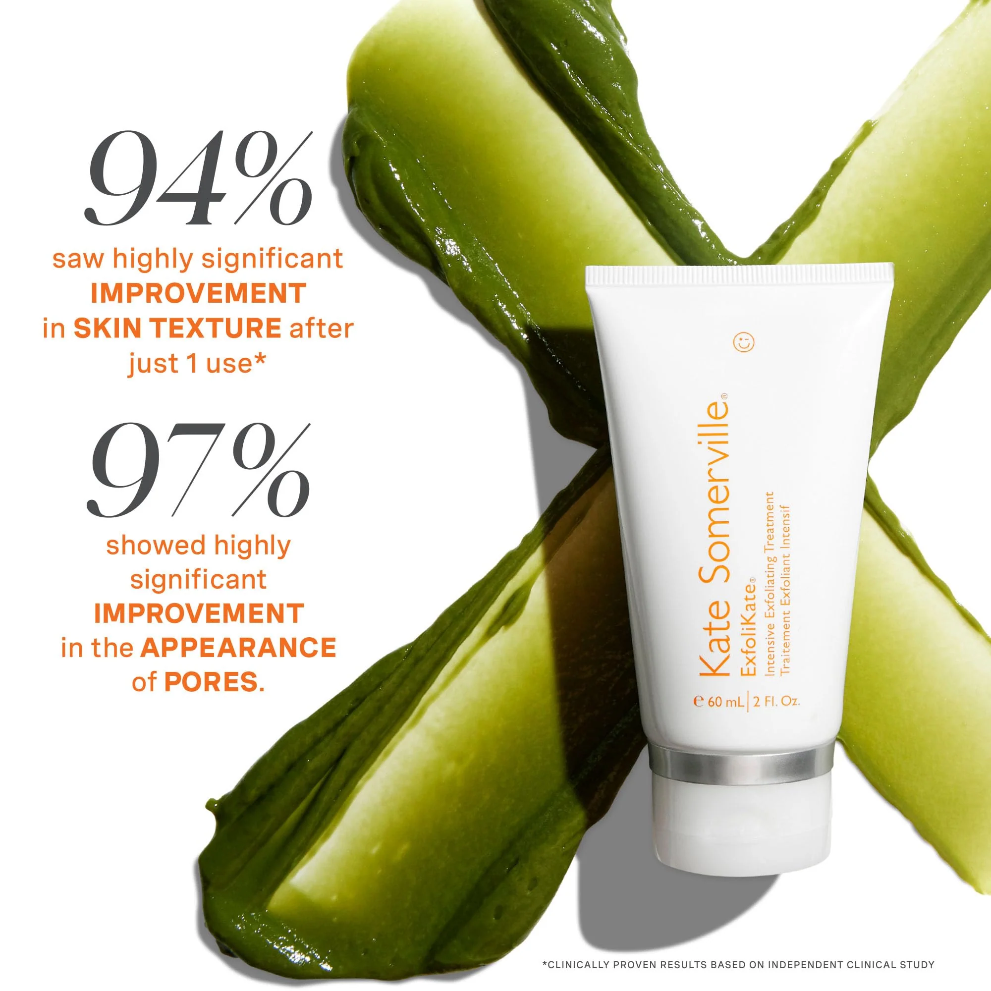 Kate Somerville ExfoliKate Intensive Exfoliating Treatment – Salicylic Acid and Lactic Acid Super Facial Scrub Improves Texture and Pores, 2 Fl Oz - Image 8