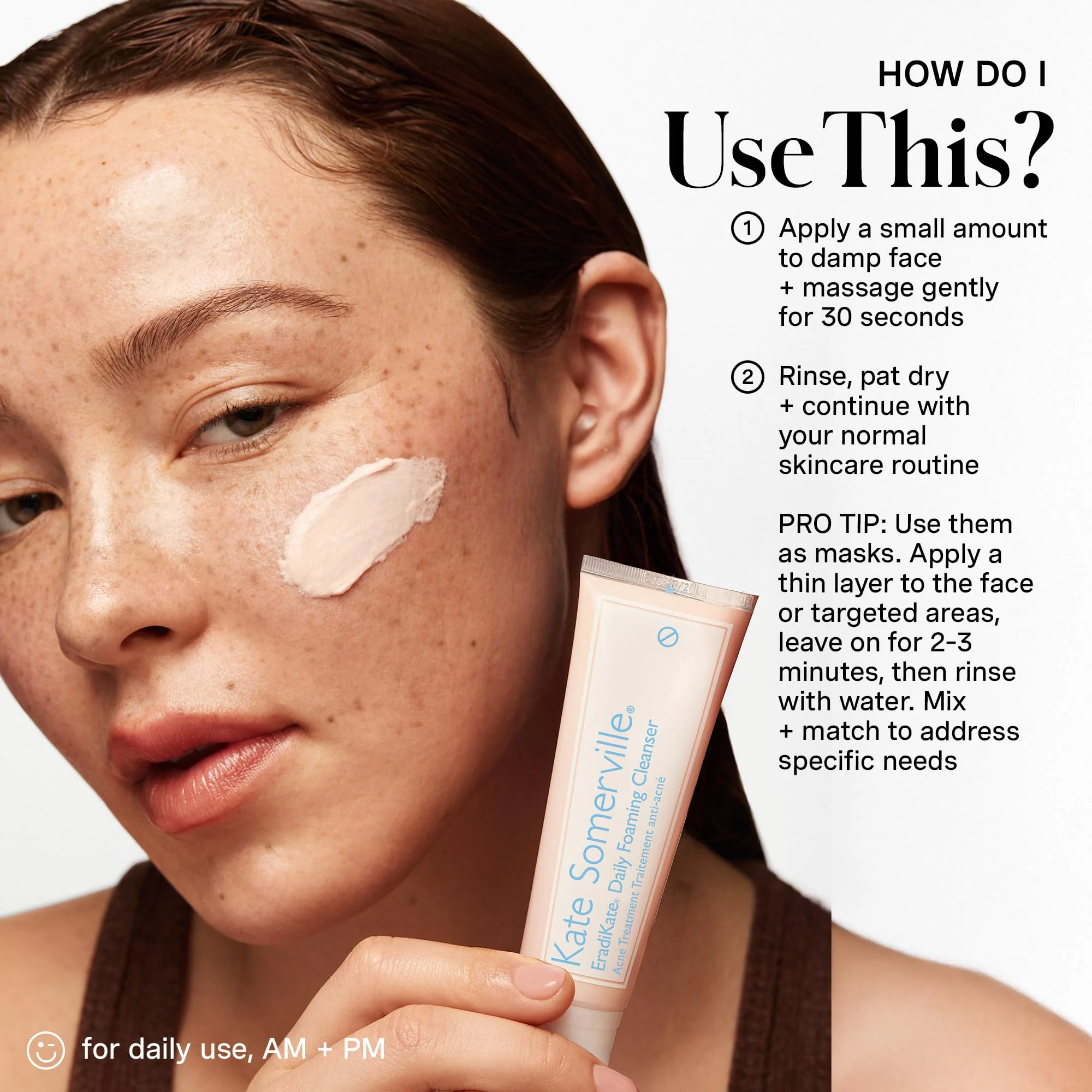 Kate Somerville Pore-fect Skin Edit Travel Kit : ExfoliKate, EradiKate, & Goat Milk Cleanser Holiday Gift Set - Image 6