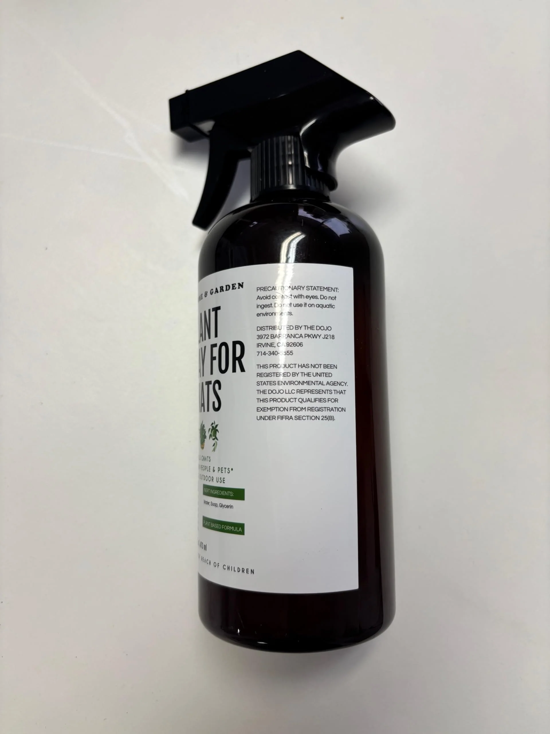 Kate's Garden Plant Spray for Insects & Getting Rid of Gnats. Fungus Gnat Killer & Bug Spray for Indoor Plants (16oz, Pet Safe, Non Toxic) - Image 8