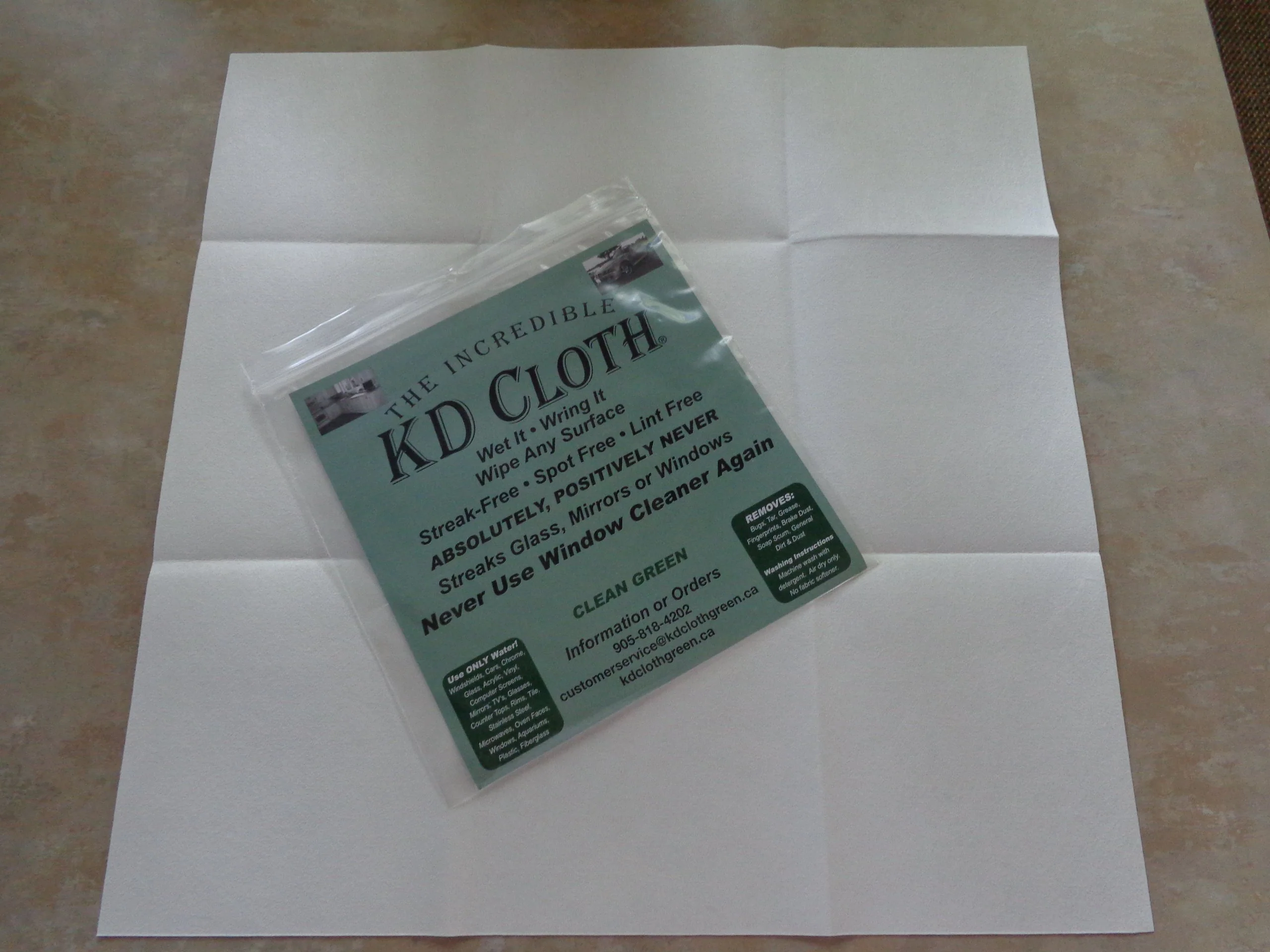 KD Cloth-Streak Free Shine with Only Water and KD Cloth - Image 4