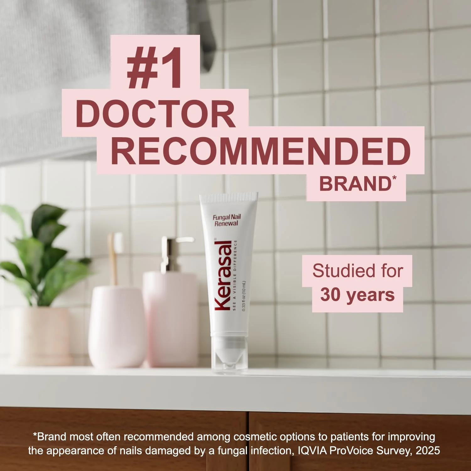 Kerasal Nail Fungus Extra Strength | Restorative Nail Repair for Damaged Nails, 0.33 fl oz (Packaging May Vary) - Image 5