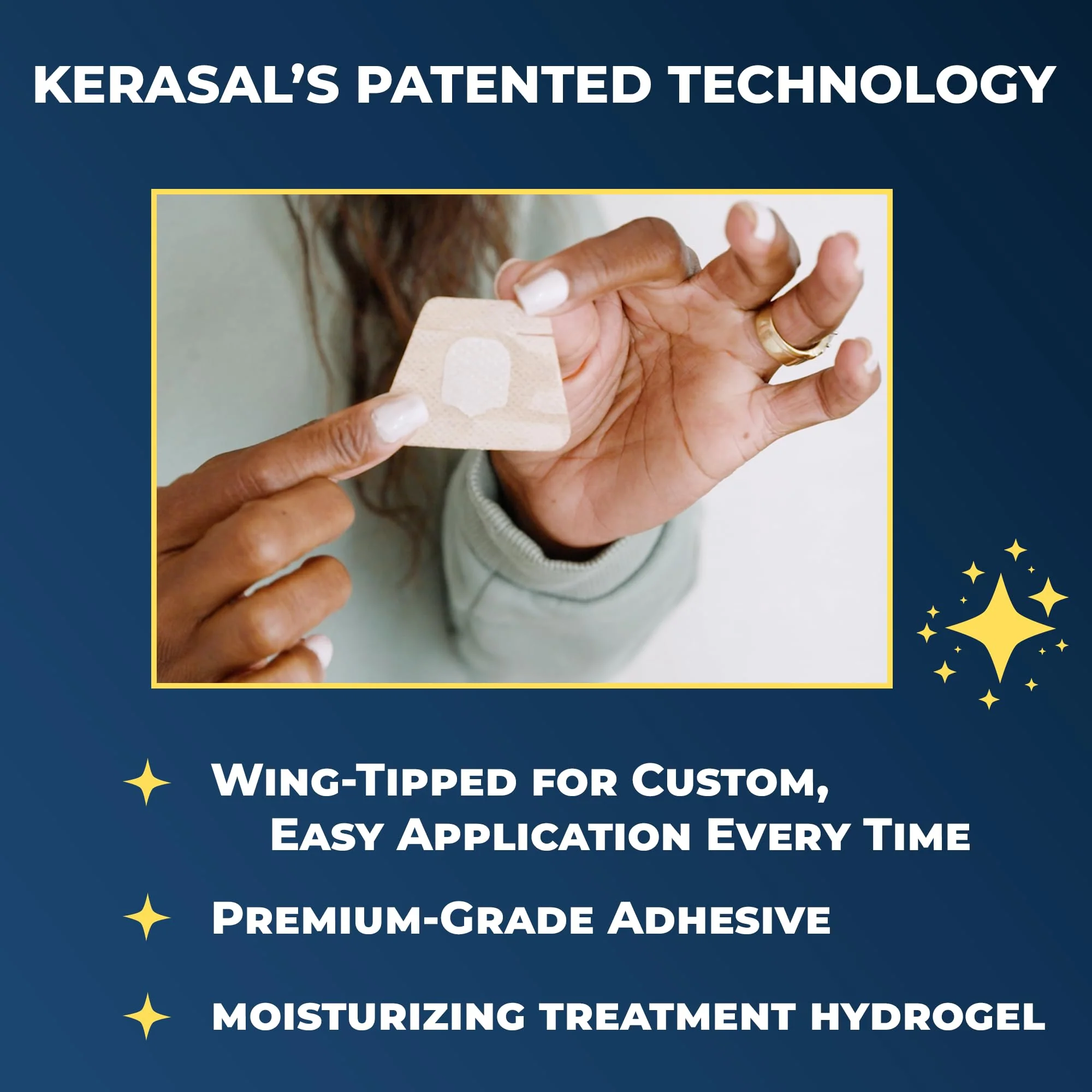 Kerasal Nighttime Renewal Fungal Nail Patches - 14 Patch - Overnight Repair for Nail Fungus Damage, 8-Hour Treatment Restores Healthy Appearance (Packaging May Vary) - Image 5