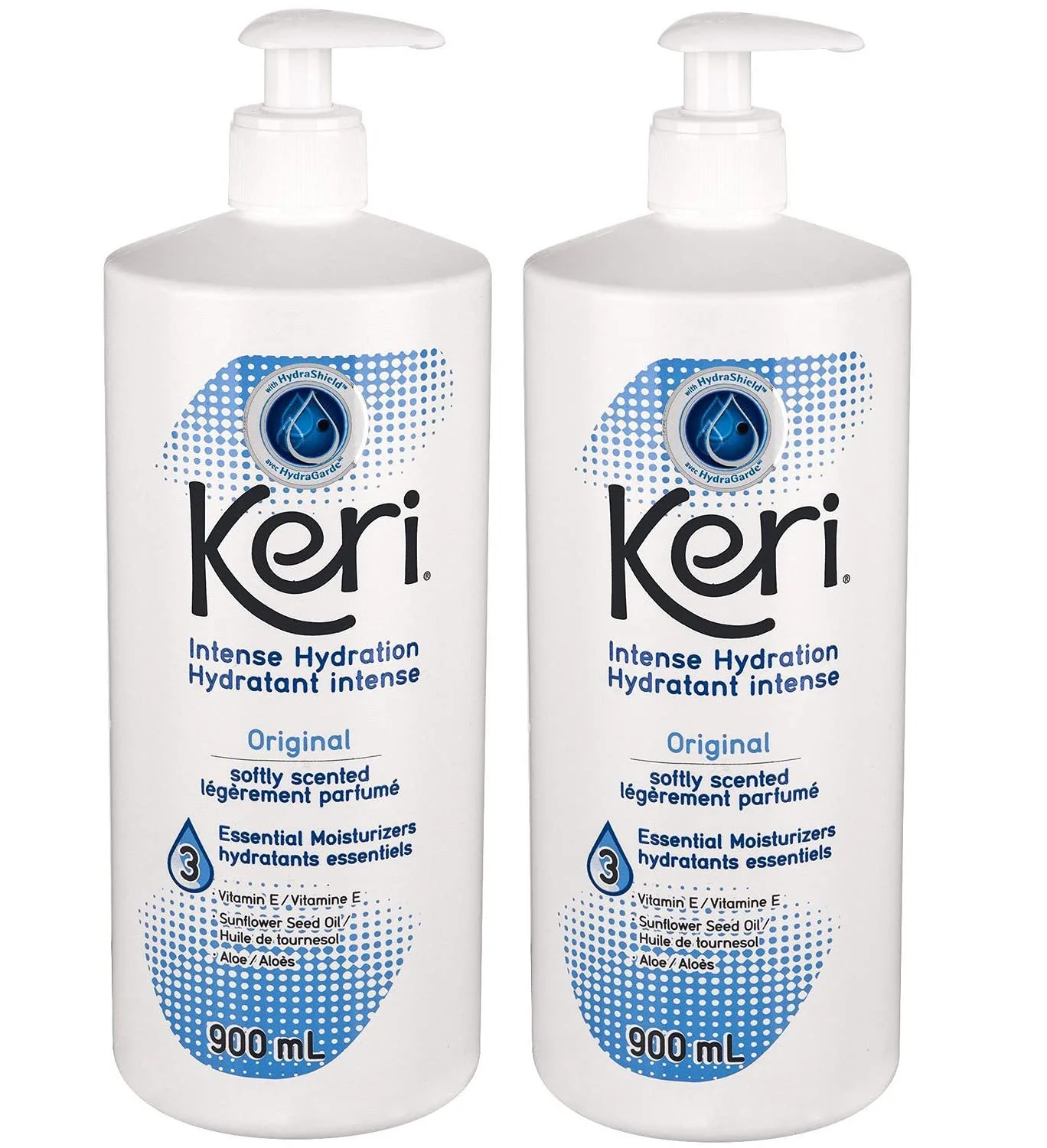 Keri Lotion Original Intense Hydration Softly Scented, 900 mL, 2 Piece - Image 4