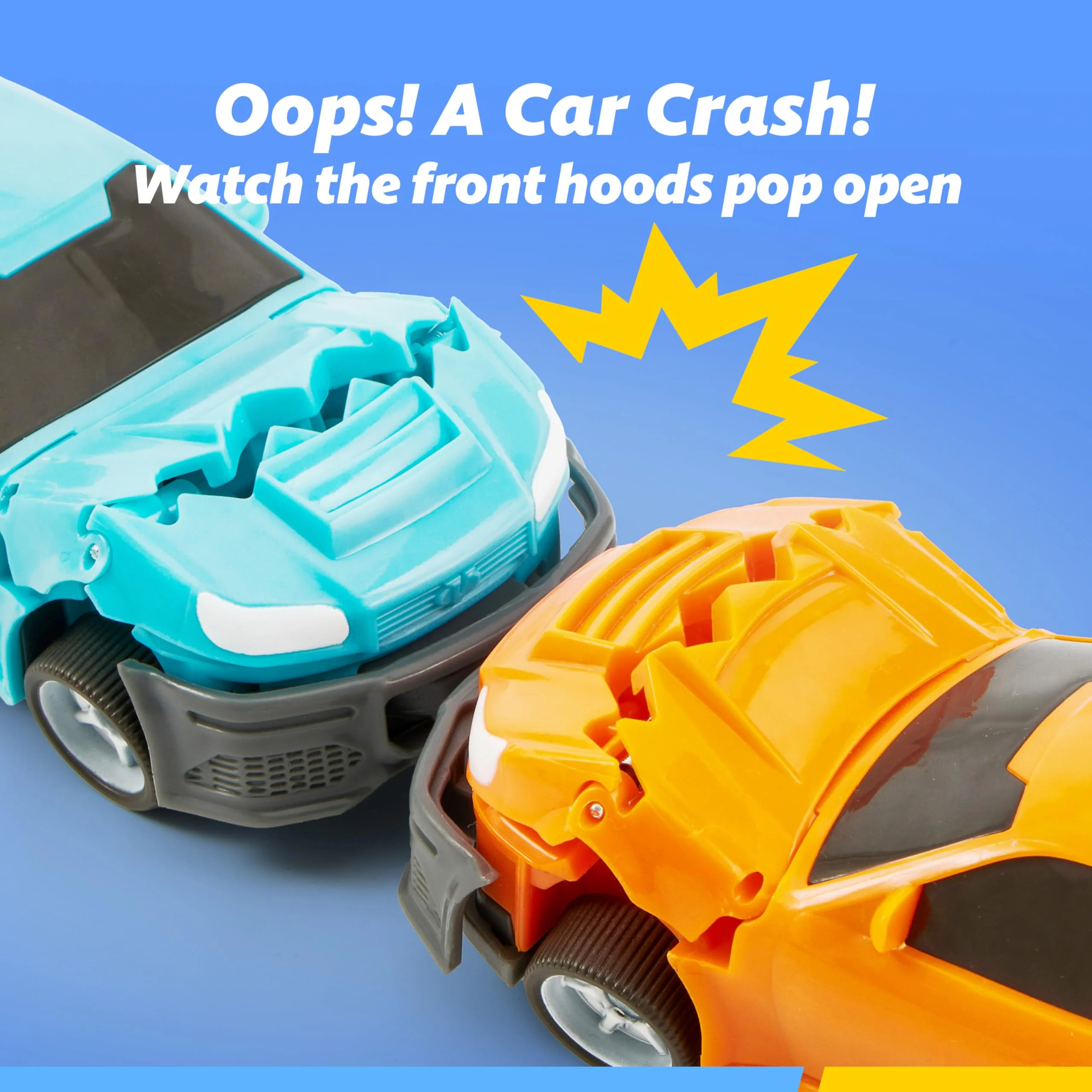 Kids Tow Truck Toys for 3 4 5 6 7 Years Old Boys, Toddler Car Toys, Large Truck with 2 Transformation Cars and Multi-Functional Trailer, Crane with Lights and Sounds, Christmas Birthday Gifts - Image 7