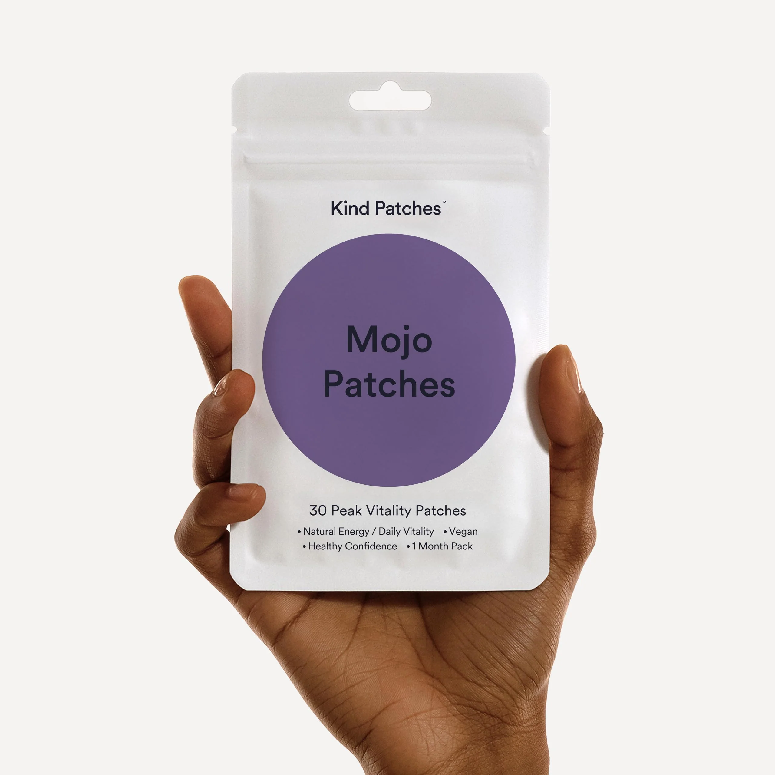 Kind Patches Mojo Patches with Tongkat Ali Extract, Zinc Picolinate, Pomegranate Extract, and Boron Picolinate - 30 Count - Image 3