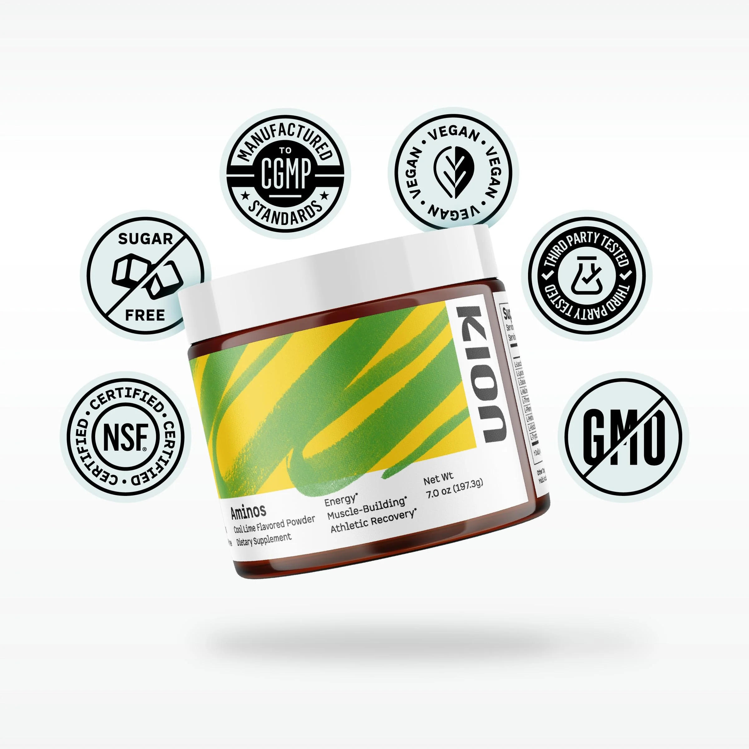 Kion Aminos Essential Amino Acids Powder - Essential Amino Acids Supplement for Muscle Recovery, Essential Amino Energy, EAAs Amino Acids Powder, BCAA EAA, BCAAs Amino Acids - 30 Servings, Watermelon - Image 6