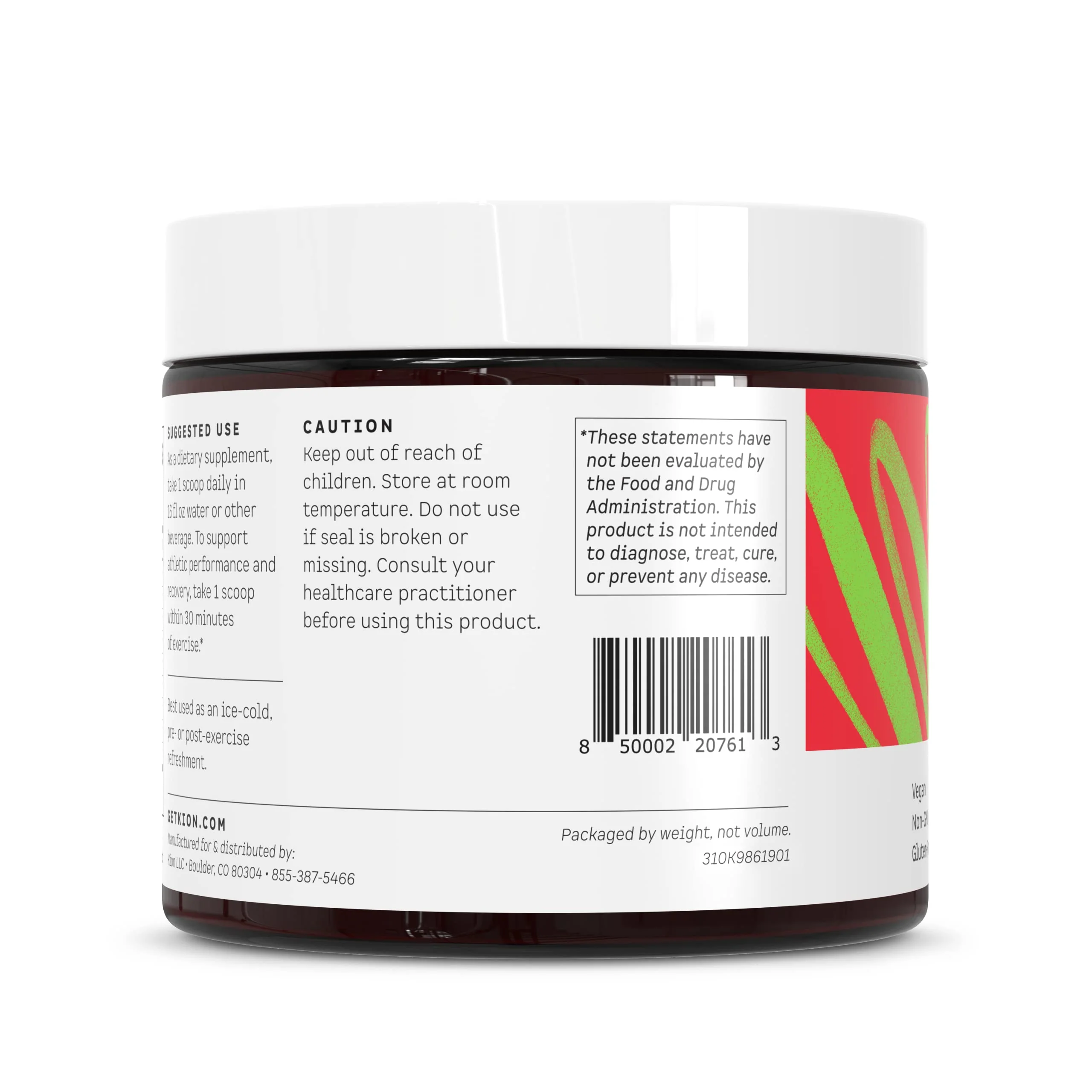 Kion Aminos Essential Amino Acids Powder - Essential Amino Acids Supplement for Muscle Recovery, Essential Amino Energy, EAAs Amino Acids Powder, BCAA EAA, BCAAs Amino Acids - 30 Servings, Watermelon - Image 8