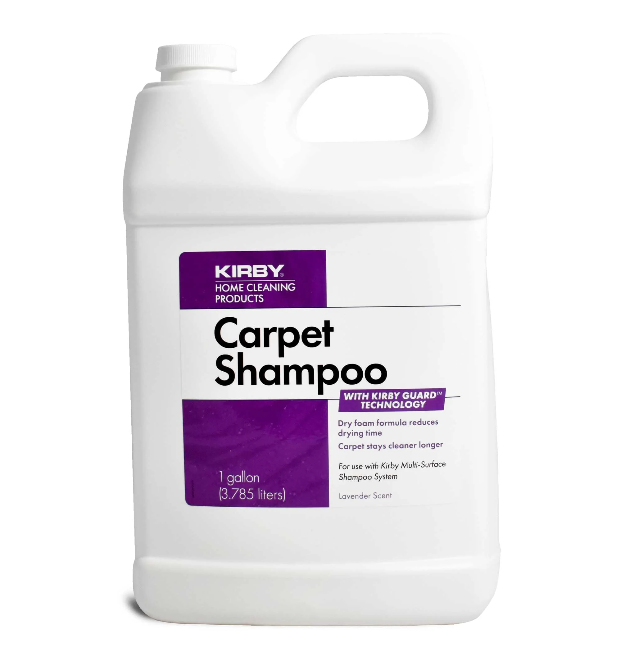 Kirby Carpet Shampoo, 1 Gallon – Lavender Scent, Deep Cleaning Solution for Home & Pet Stains - Image 6