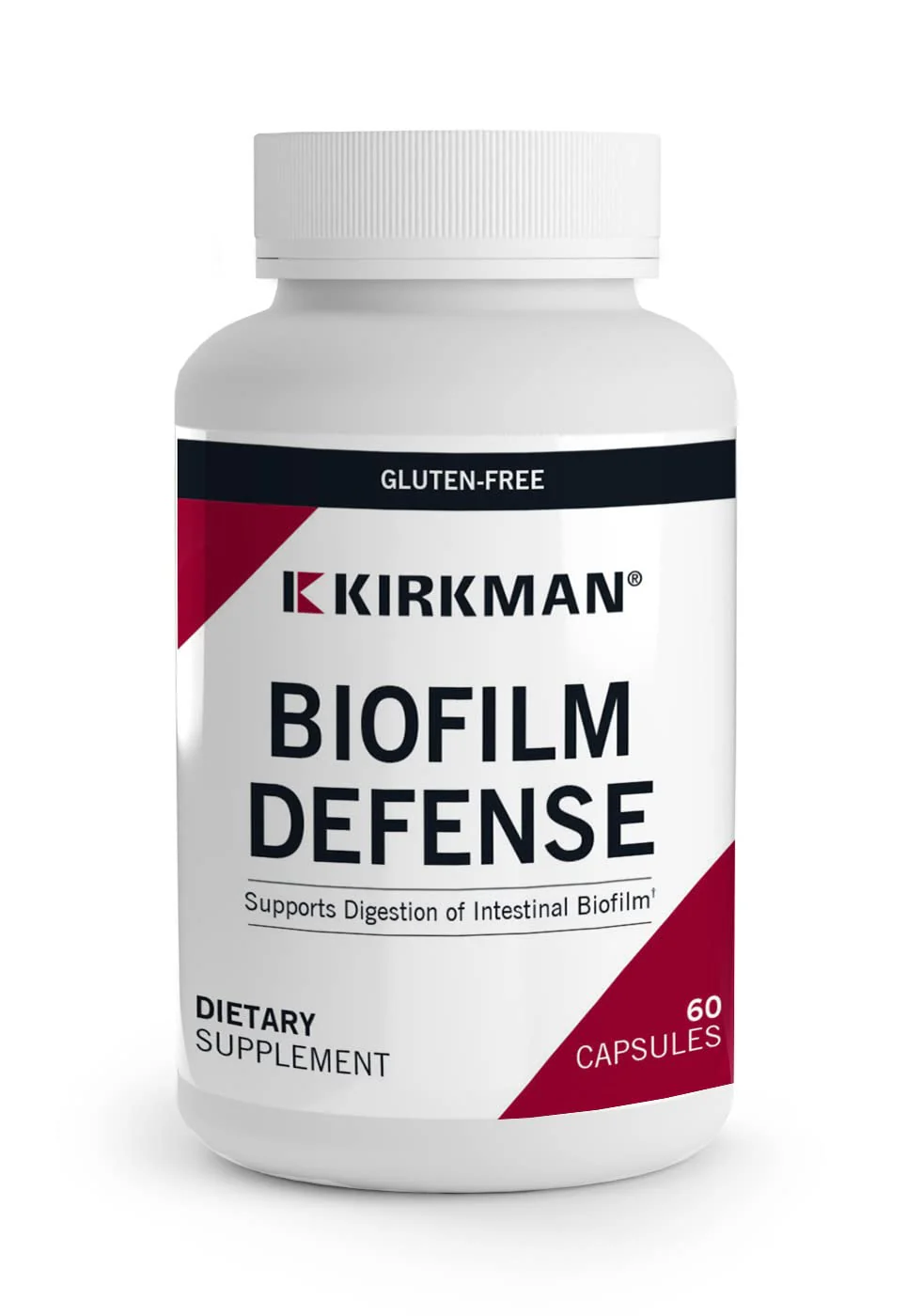 Kirkman - Biofilm Defense Disruptor and Buster - W/Lipase and Glucoamylase - Enzymes for Digestion for Men and Women - Protects Immune System - 60 Supplement Capsules - Image 2