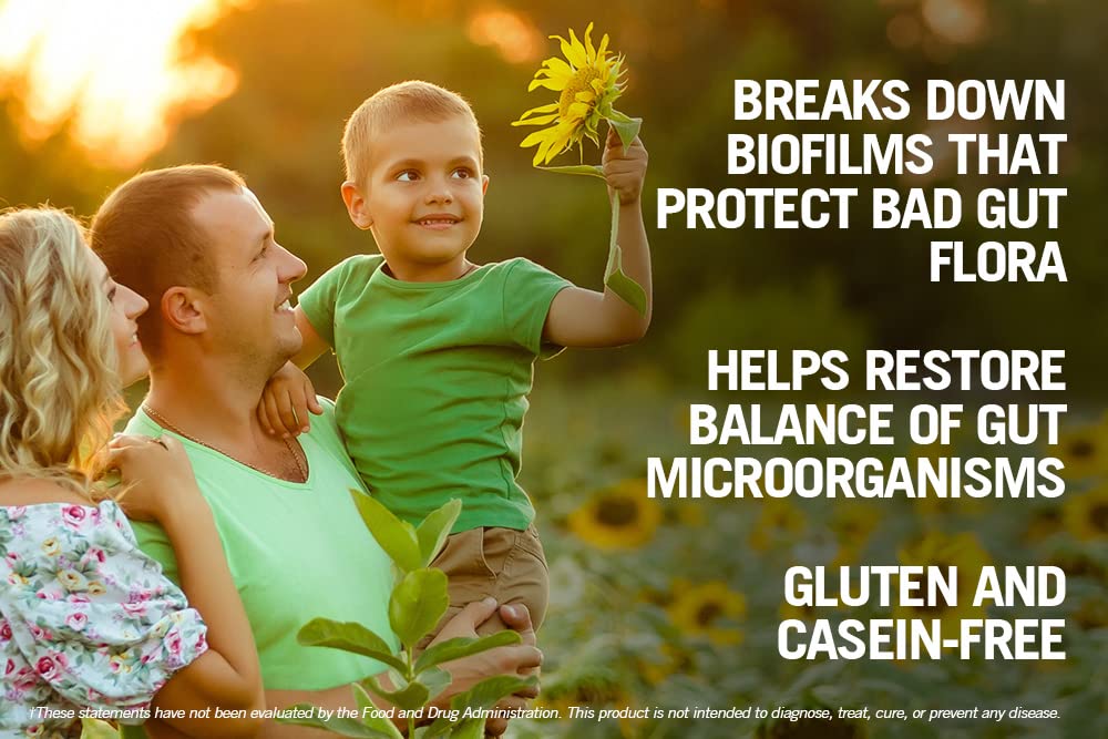 Kirkman - Biofilm Defense Disruptor and Buster - W/Lipase and Glucoamylase - Enzymes for Digestion for Men and Women - Protects Immune System - 60 Supplement Capsules - Image 5