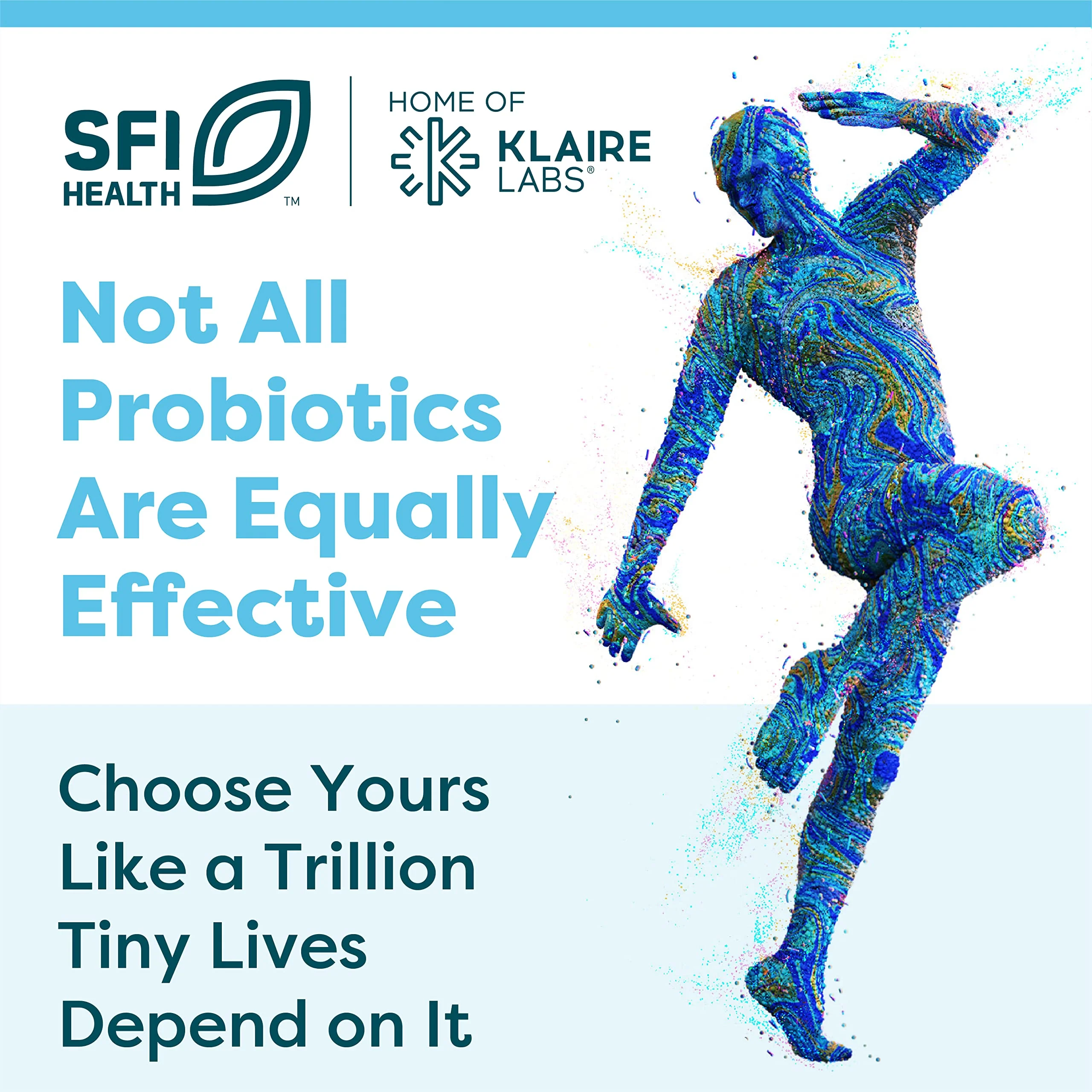 Klaire Labs SFI Health Ther-Biotic Synbiotic - Prebiotics and Probiotics for Women & Men - 50 Billion CFU Probiotic Capsules with Sunfiber - Digestive Health and Immune Support (30 ct) - Image 3