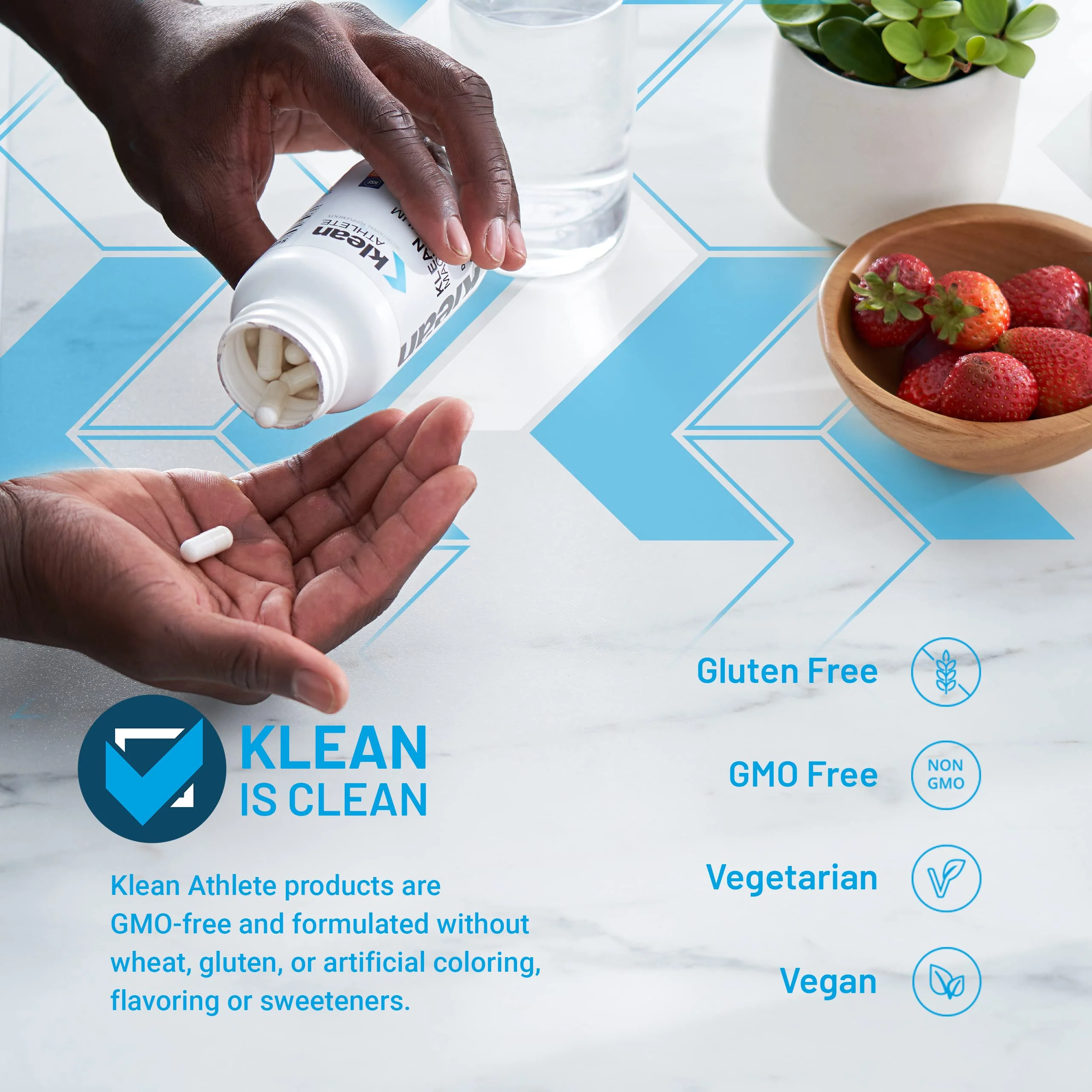 Klean ATHLETE Klean Magnesium | Supports Ability to Produce and Utilize Energy (ATP), Contract and Relax Muscles and Improves Recovery Time* | NSF Certified for Sport | 90 Vegetarian Capsules - Image 8
