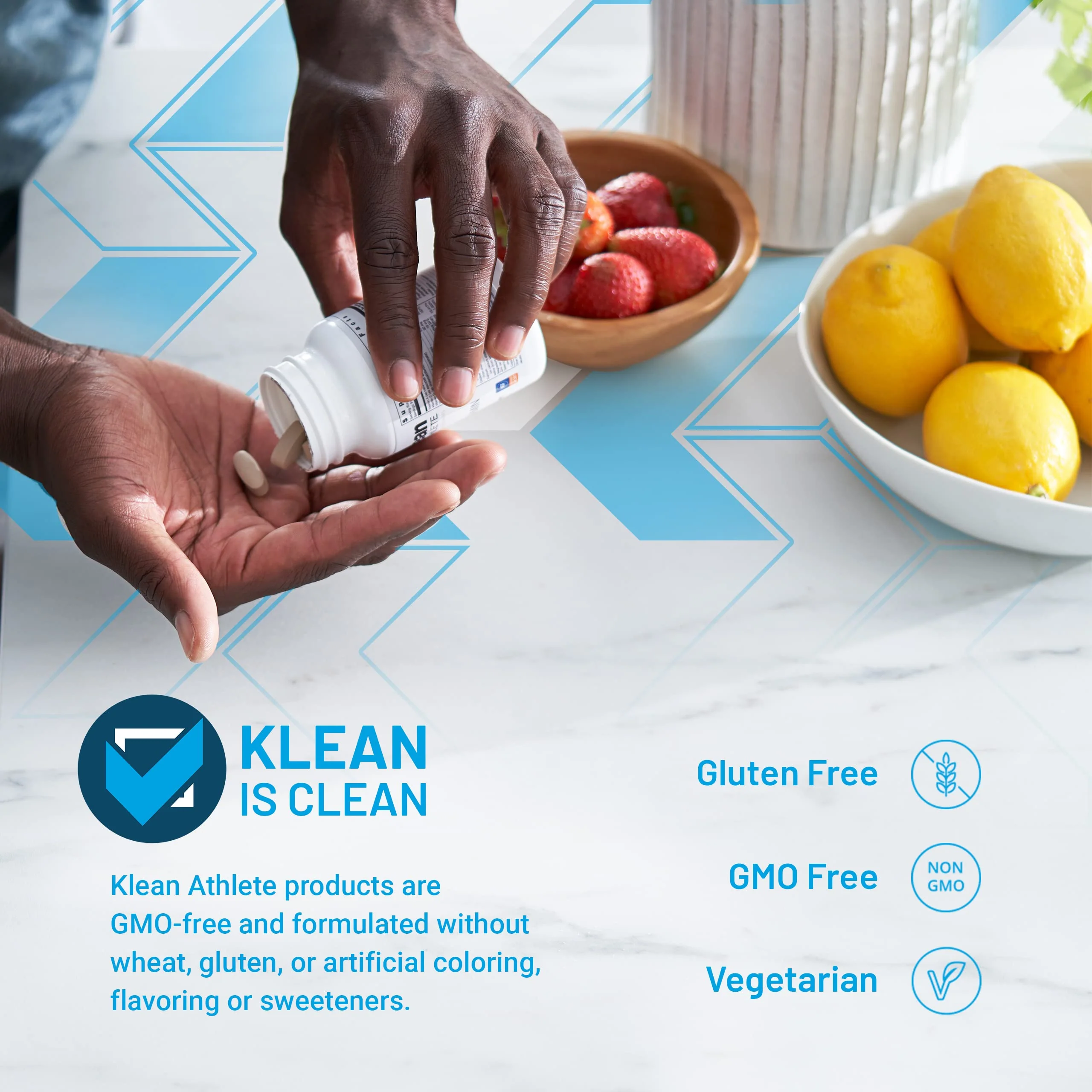 Klean Athlete Klean Multivitamin - Essential Nutrients & Antioxidants for Optimal Health - NSF Certified for Sport - 60 Tablets - Image 8