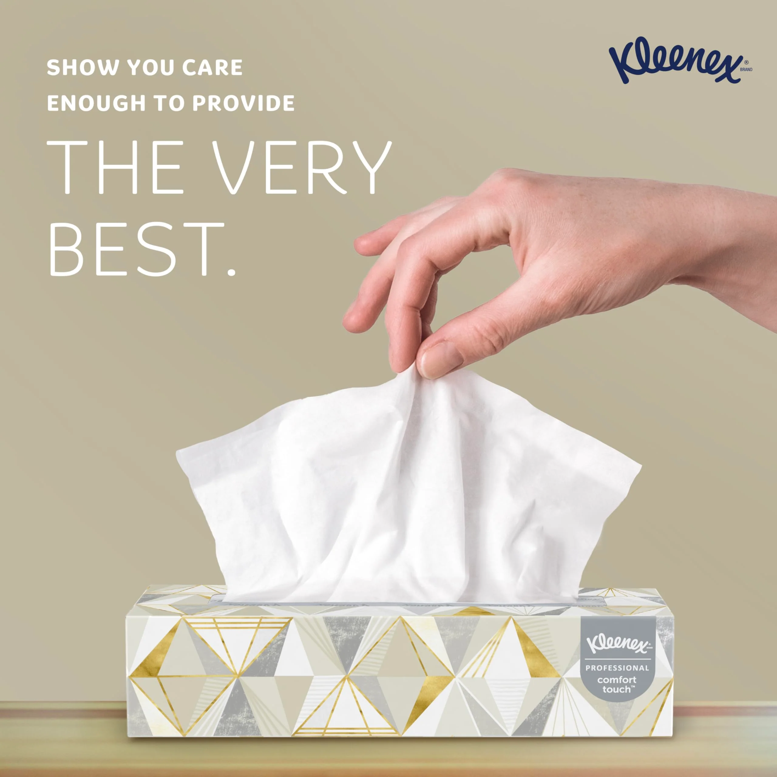 Kleenex® Professional Facial Tissue, Bulk (21606), 2-Ply, White, Flat Facial Tissue Boxes for Business (125 Tissues/Box, 48 Boxes/Case, 6,000 Tissues/Case) - Image 8