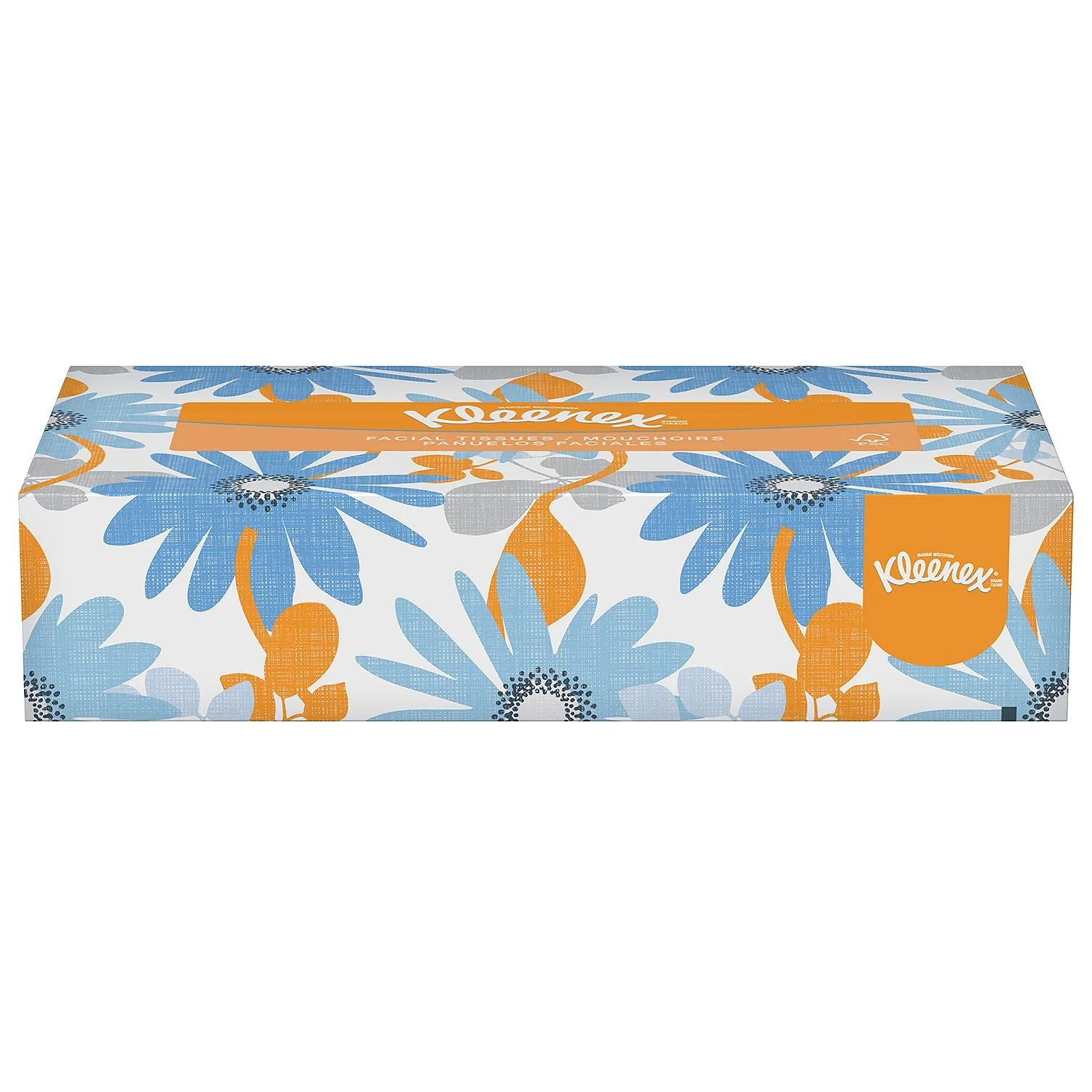 Kleenex 03076 Facial Tissue, 2-Ply, Convenience Case, 12BX/CT, WE