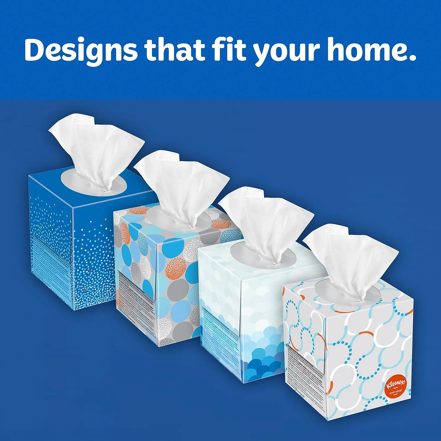 Kleenex Anti-Viral Facial Tissue, 68-Count (Box of 27), White - Image 2