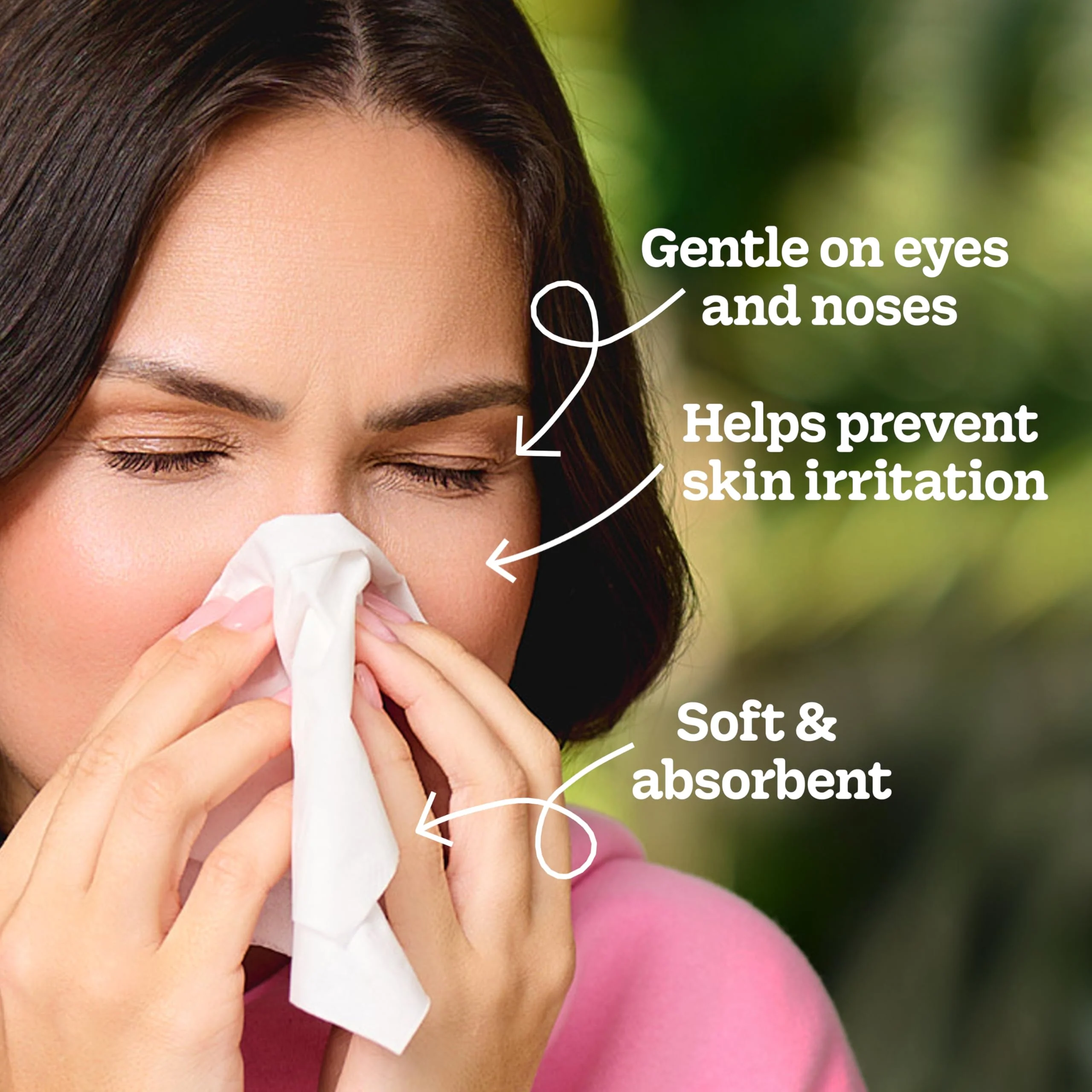 Kleenex Ultra Soft Facial Tissues, 4 Cube Boxes, 60 Tissues per Box, 3-Ply (240 Total), Packaging May Vary - Image 2