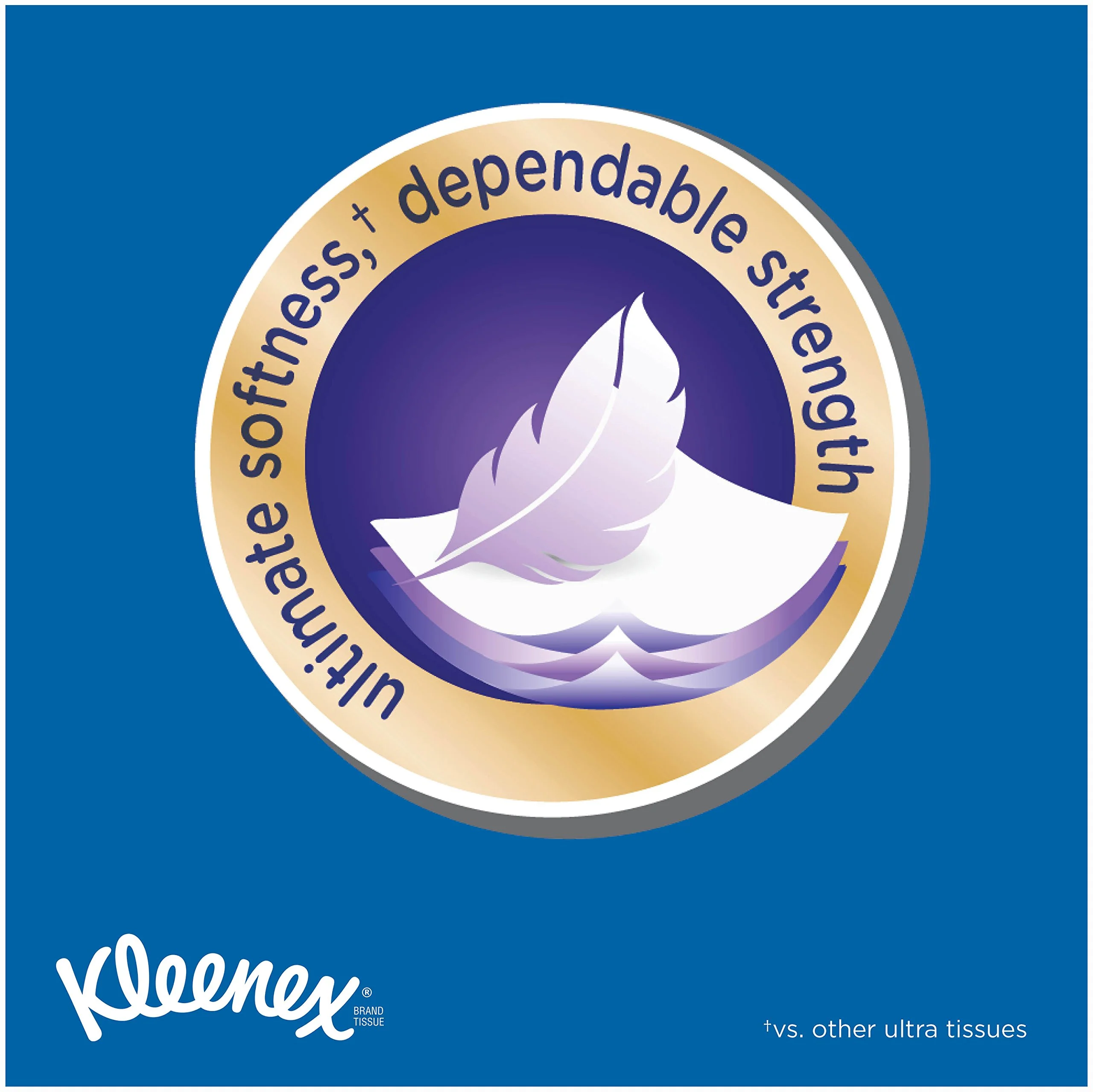 Kleenex Ultra Soft Facial Tissues, Flat Box, 120 Tissues per Flat Box, 3 Packs - Image 6