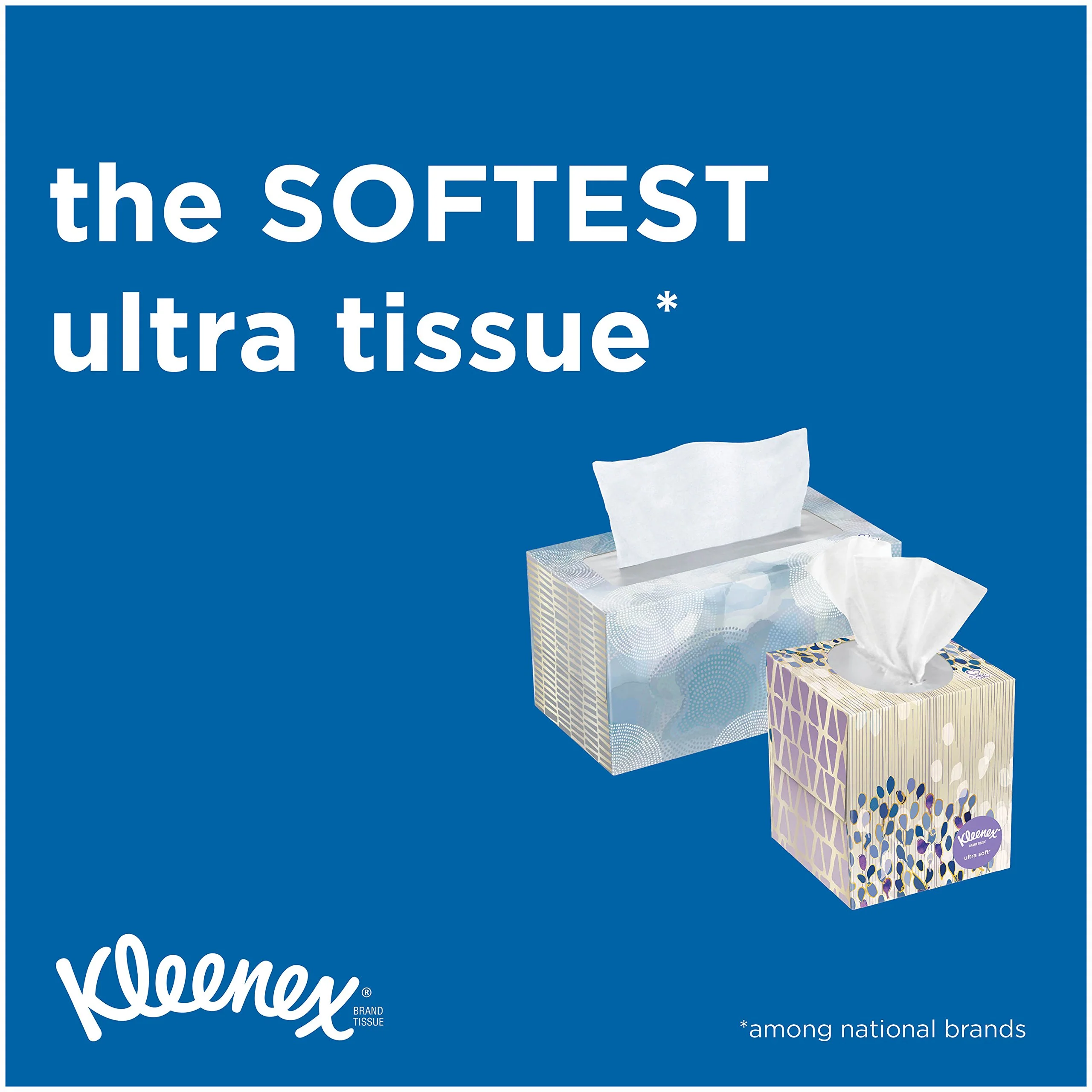 Kleenex Ultra Soft Facial Tissues, Flat Box, 120 Tissues per Flat Box, 3 Packs - Image 8