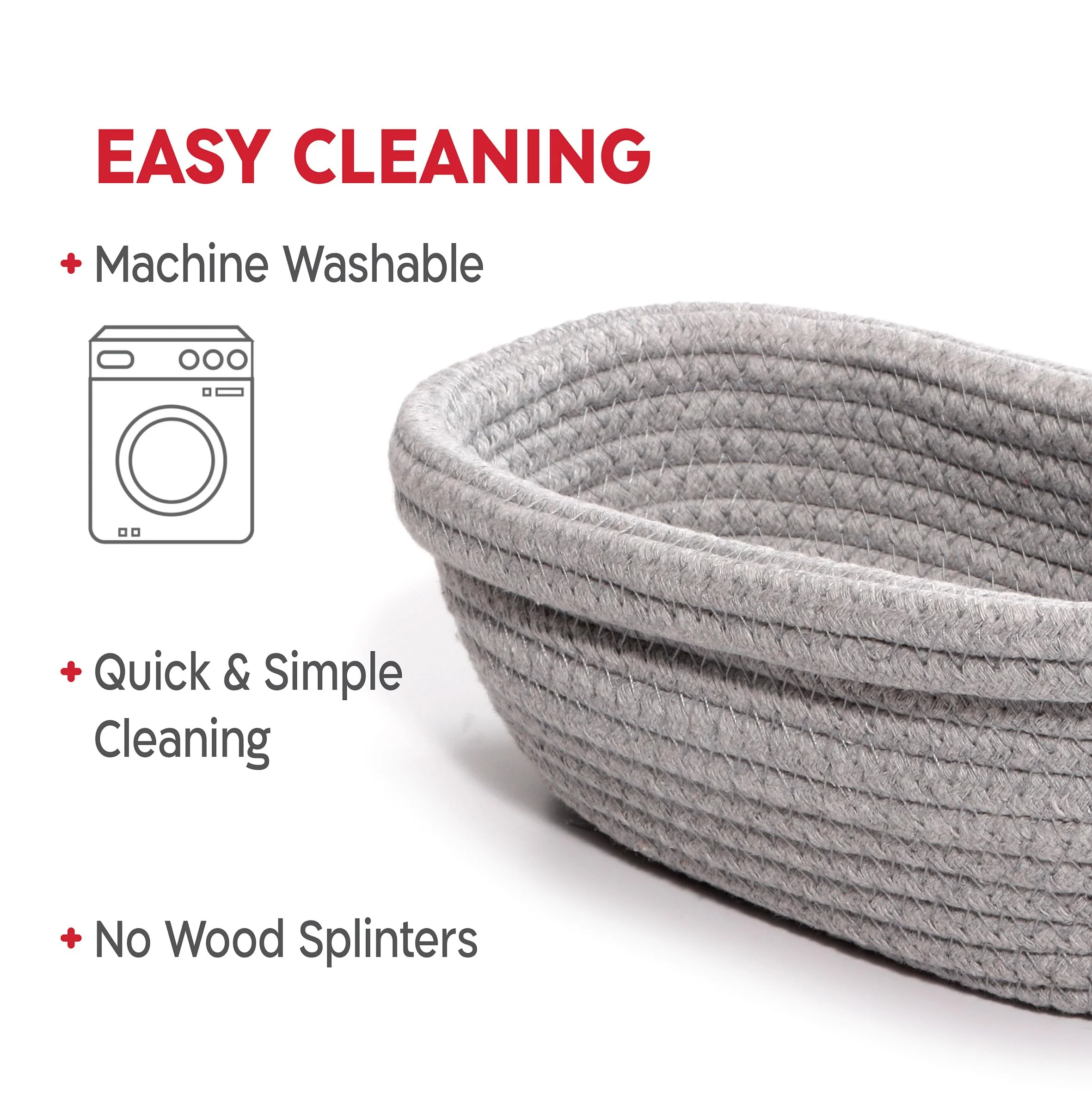 KneadAce Cotton Rope Banneton Bread Proofing Basket Set, Oval & Round Bread Baskets with Liners & Covers for Artisan Bread Baking, Sourdough Bread Baking Supplies - Image 7