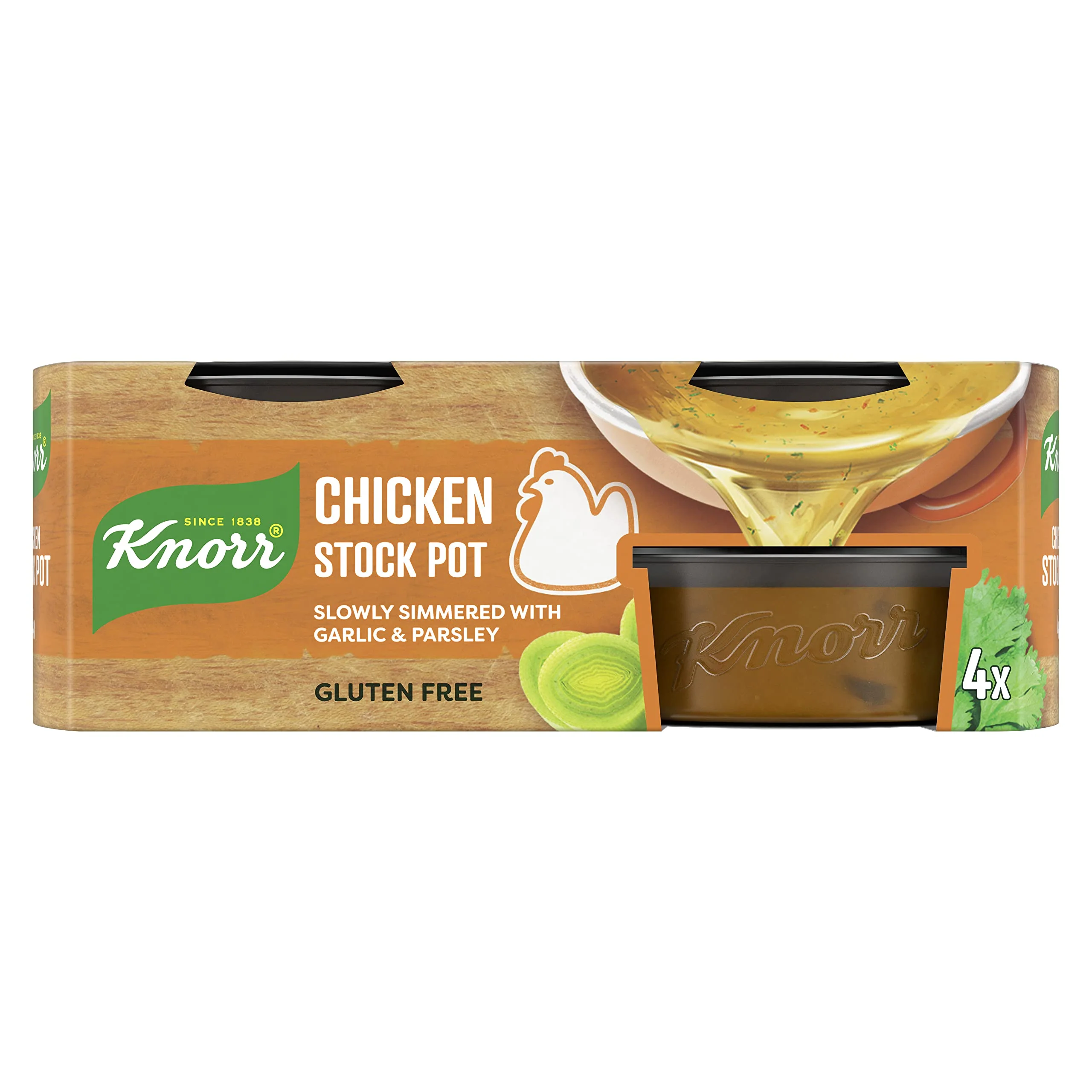 Knorr Chicken Stock Gel Pots 8 Pack 224g - Image 3