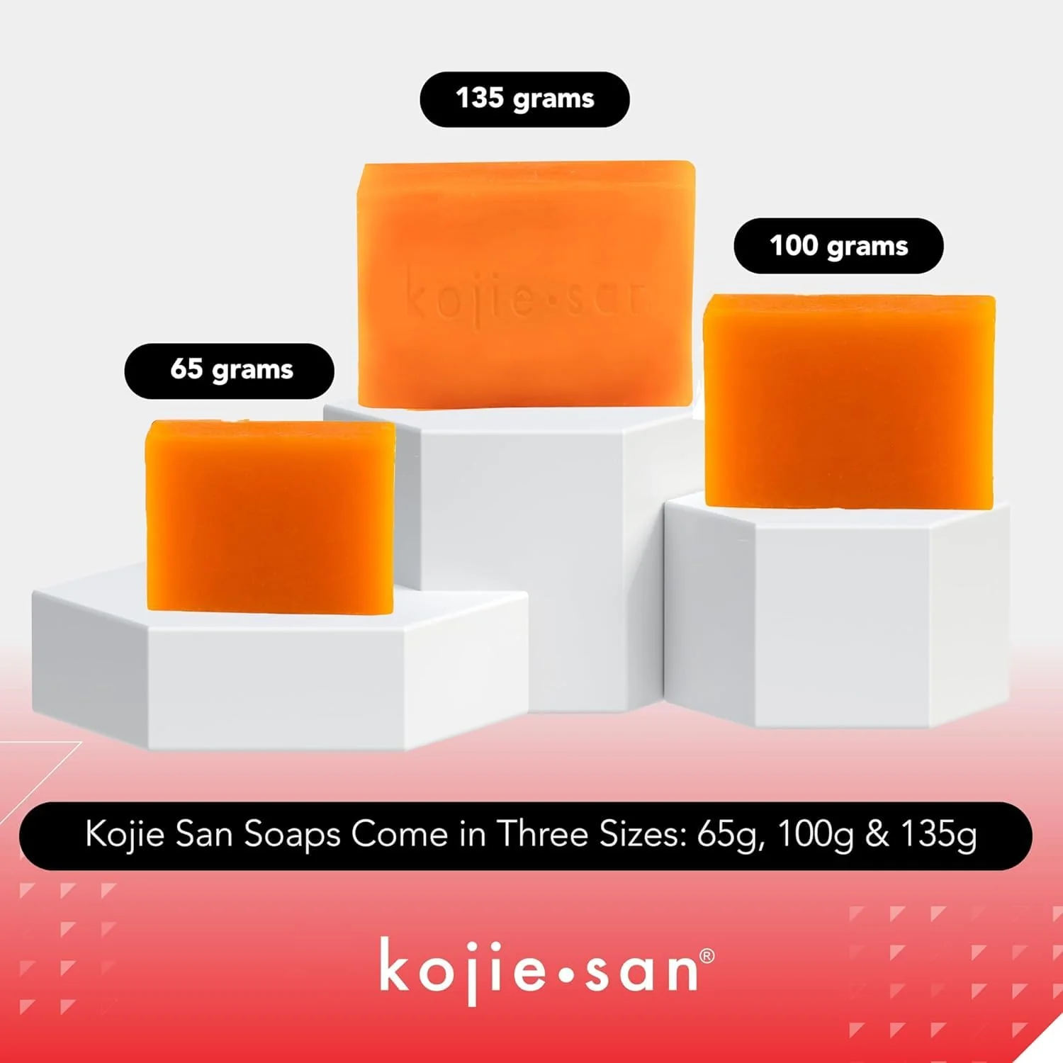 Kojie San Skin Brightening Soap – The Original Kojic Acid, Dark Spot Remover Bar Soap with Coconut & Tea Tree Oil – 100g x 3 Bars with Net - Image 9