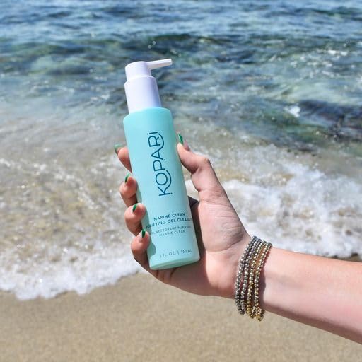 Kopari Marine Clean Purifying Gel Cleanser, Infused with Amino Acids & Vitamin B5, Dual-Action Gel-to-Foam Cleanser, Gentle and Nourishing, 5 oz | New Look, Same Formula, Product Packaging May Vary - Image 4