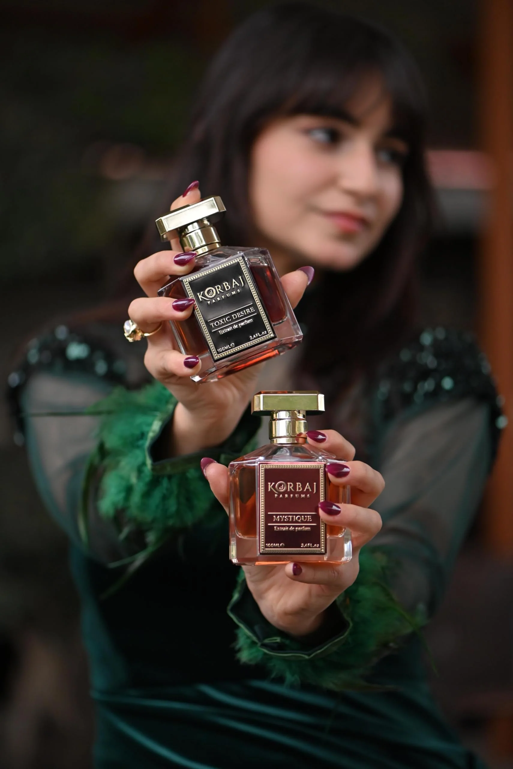KORBAJ PARFUMS Toxic Desire - Arabian Perfume for Women and Men, EDP Mens Cologne with Cognac Oil, Oak Absolute, Cinnamon Essence, Tonka Bean - Sandalwood, Praline - Vanilla Perfume 100ml - Image 8