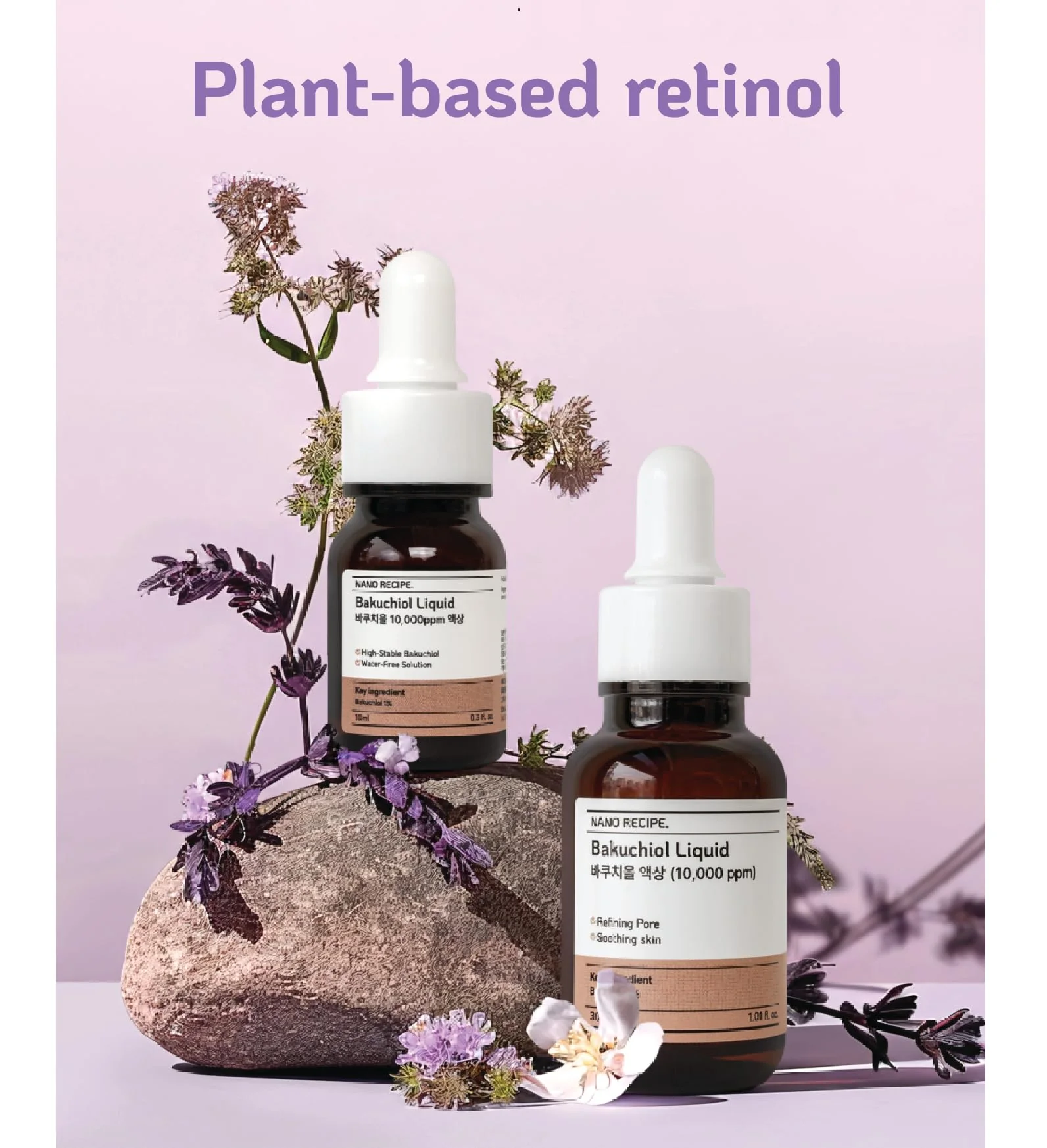 Korean Bakuchiol Concentrate Mix 2 Drops In Any Step of Your Skin Care Routine Retinol Alternative Non GMO Vegan Certificate Safe Natural Botanical Antioxidant Cold Pressed 10000ppm 30ml - Image 6