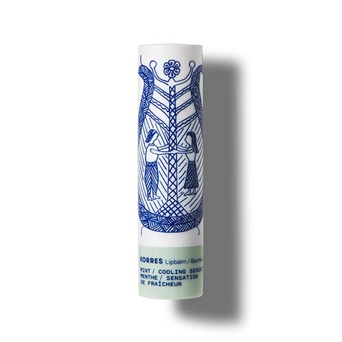 KORRES Balsam Lip Butter Stick Clear Mint, Moisturizing Balm with Greek Hypericum Oil, Nourishing Formula for Smooth Lips, Lightweight Shine, Daily Lip Care, 0.17 oz - Image 3