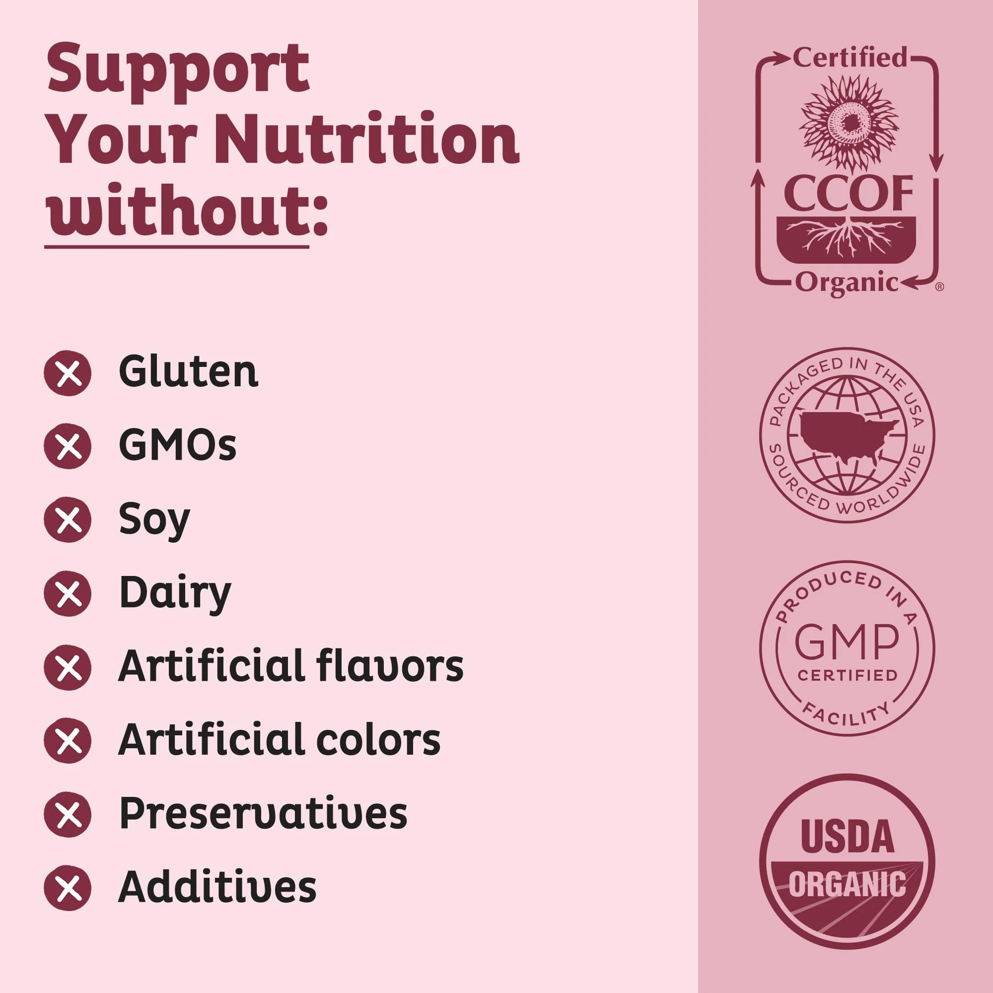 KOS Organic Beet Root Powder, USDA Organic - Natural Nitric Oxide Booster, Superfood Plant Based Beetroot Antioxidant, Supports Active Lifestyle & Healthy Circulation, Soy & Gluten-Free - 90 Servings - Image 4