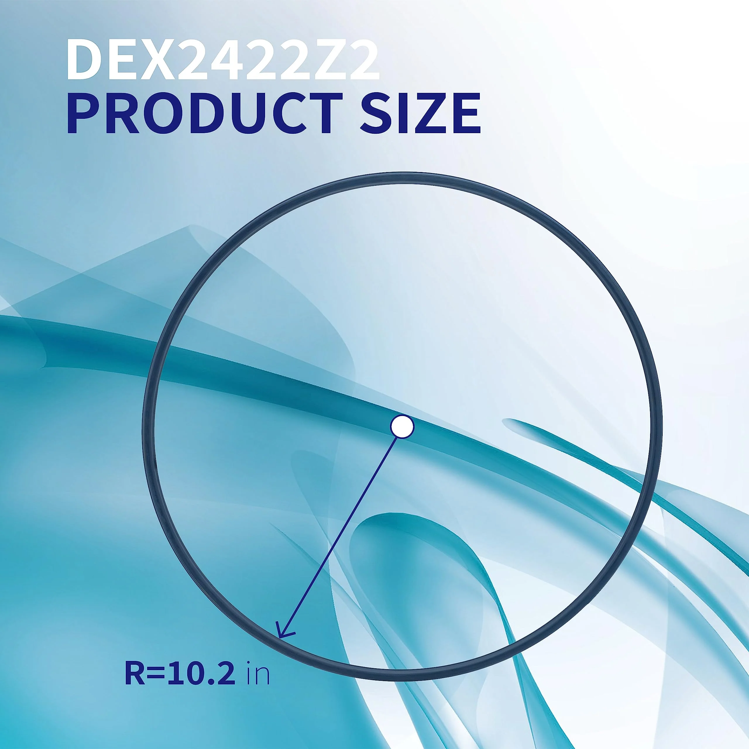 L Continue 1 Pcs DEX2422Z2 Metal Reinforced Seal,Replacement for Hayward C2030 C3030 C4030 C5030 C7030 and DE2420 DE3620 DE4820 DE6020 DE7220. (1, DEX2422Z2 Metal Reinforced Seal) - Image 7