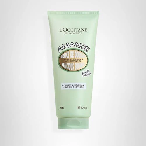 L’Occitane Almond Delicious Shower, Gentle Body Wash Cleanses, Moisturizes, Softens & Purifies for Radiant, Smooth Skin, Vegan Skincare, Scented - Image 2