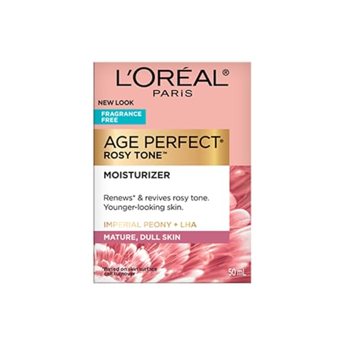 L’Oreal Paris Age Perfect Rosy Tone Anti-Aging Face Moisturizer, Renew & Revive Healthy Tone, Fragrance Free, 1.7 oz - Image 2