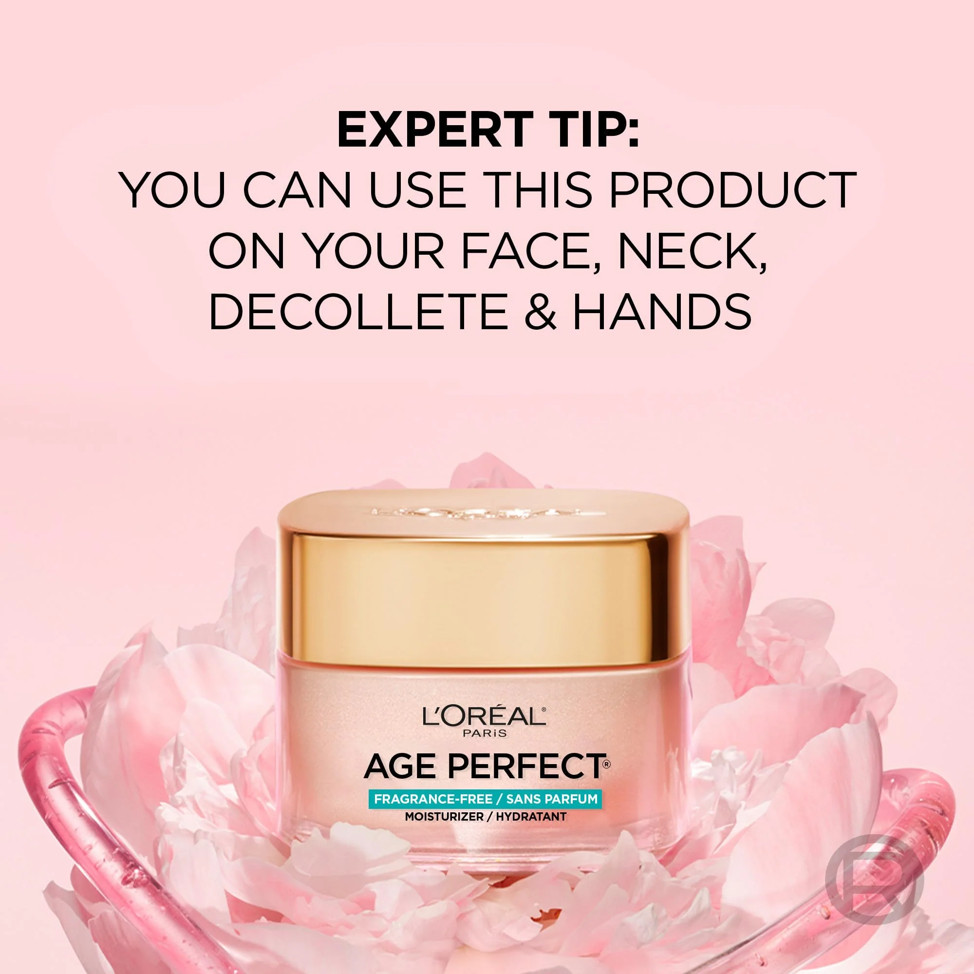 L’Oreal Paris Age Perfect Rosy Tone Anti-Aging Face Moisturizer, Renew & Revive Healthy Tone, Fragrance Free, 1.7 oz - Image 7