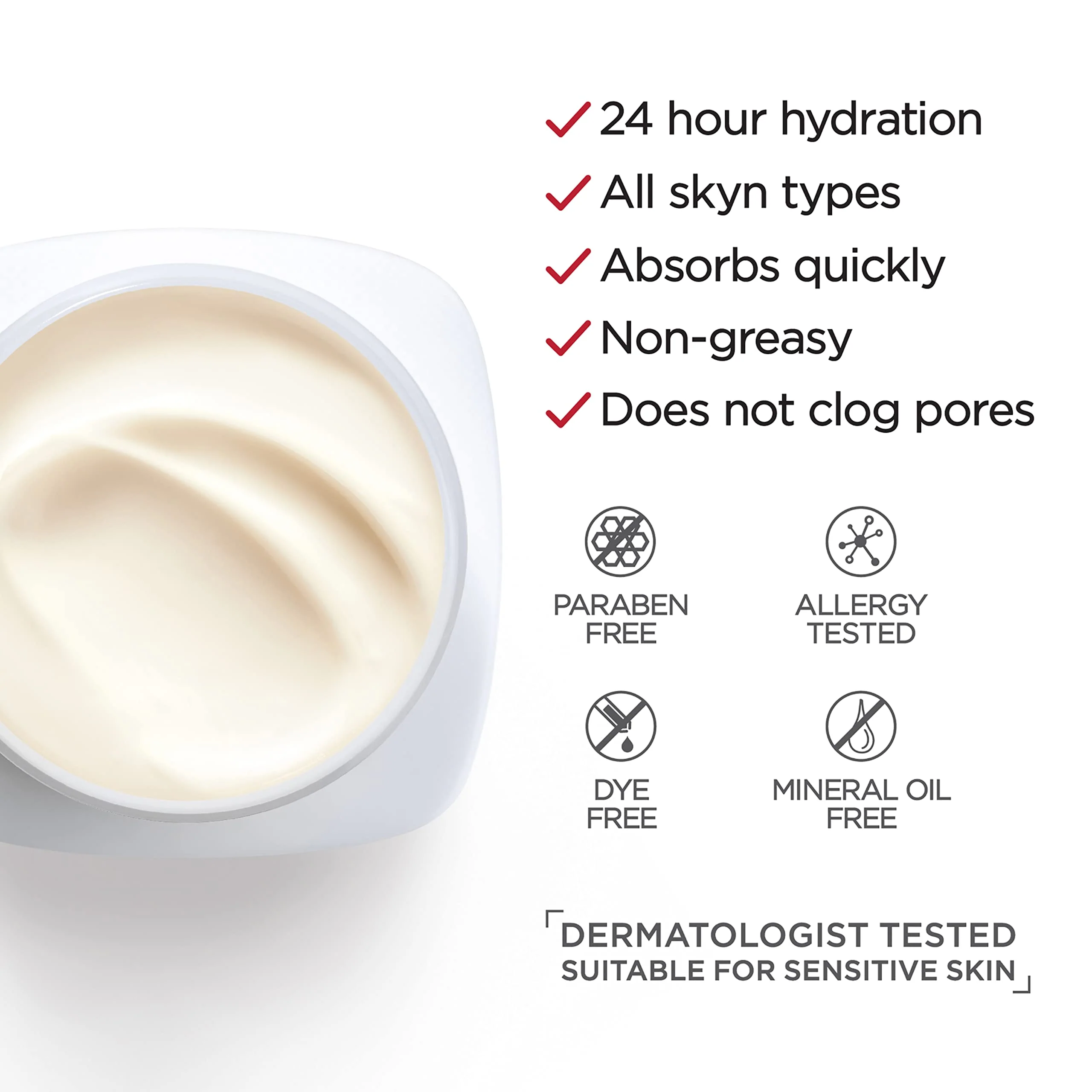 L’Oreal Paris Revitalift Anti Aging Face and Neck Cream, Smoothing and Firming Moisturizer for 24HR Hydration, Fragrance Free, 1.7 Oz - Image 2