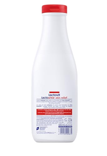 Lactovit| Lactourea Body Wash | Hydrating Shower Gel for Dry Skin | With Urea ProLactiC10 Complex, Lactic Acid & Pure Urea | Soft & Youthful Skin | Dermatologist Recommended |3 x 600 ml - Image 2
